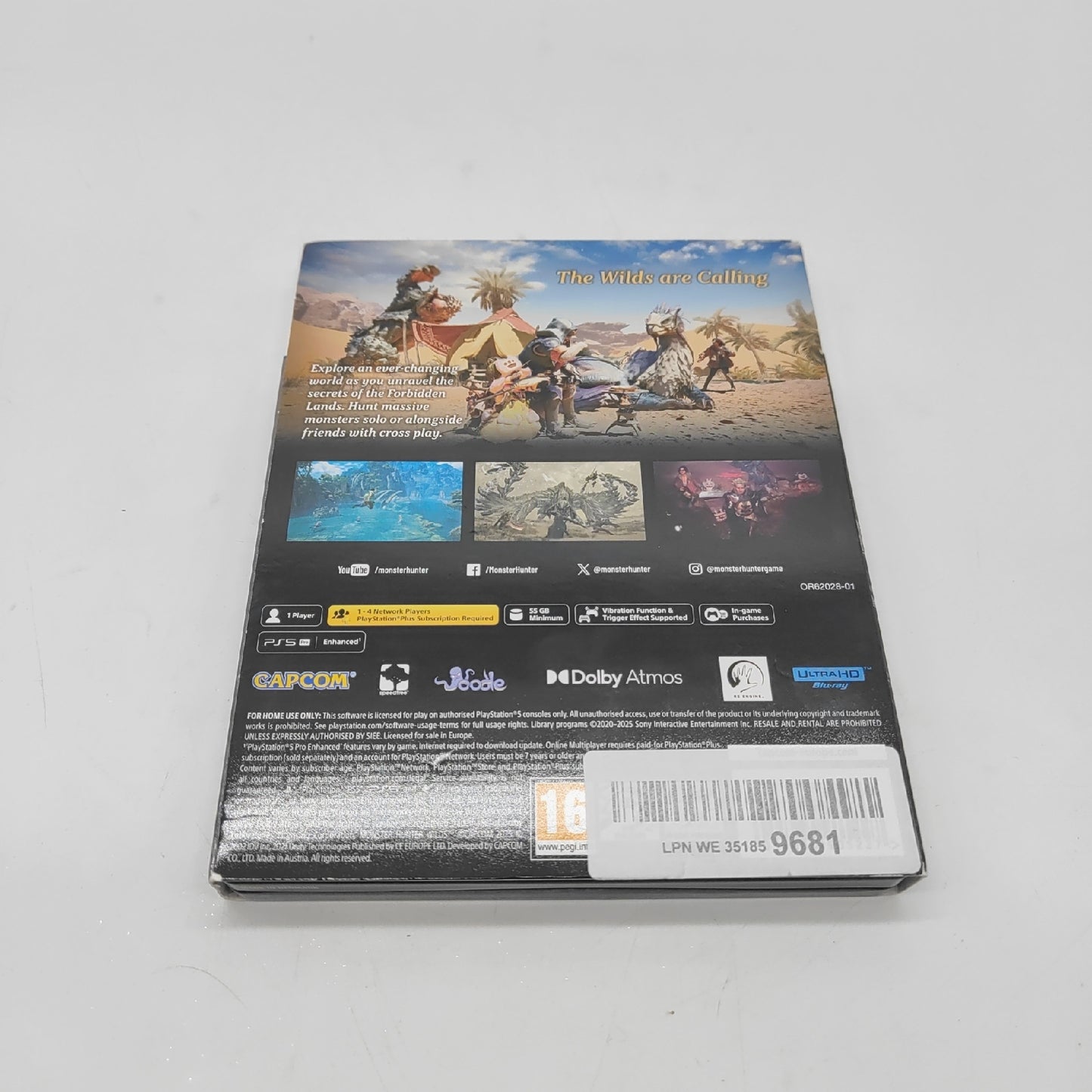 Monster Hunter Wilds Steelbook PlayStation-Spiele
PS5 Games