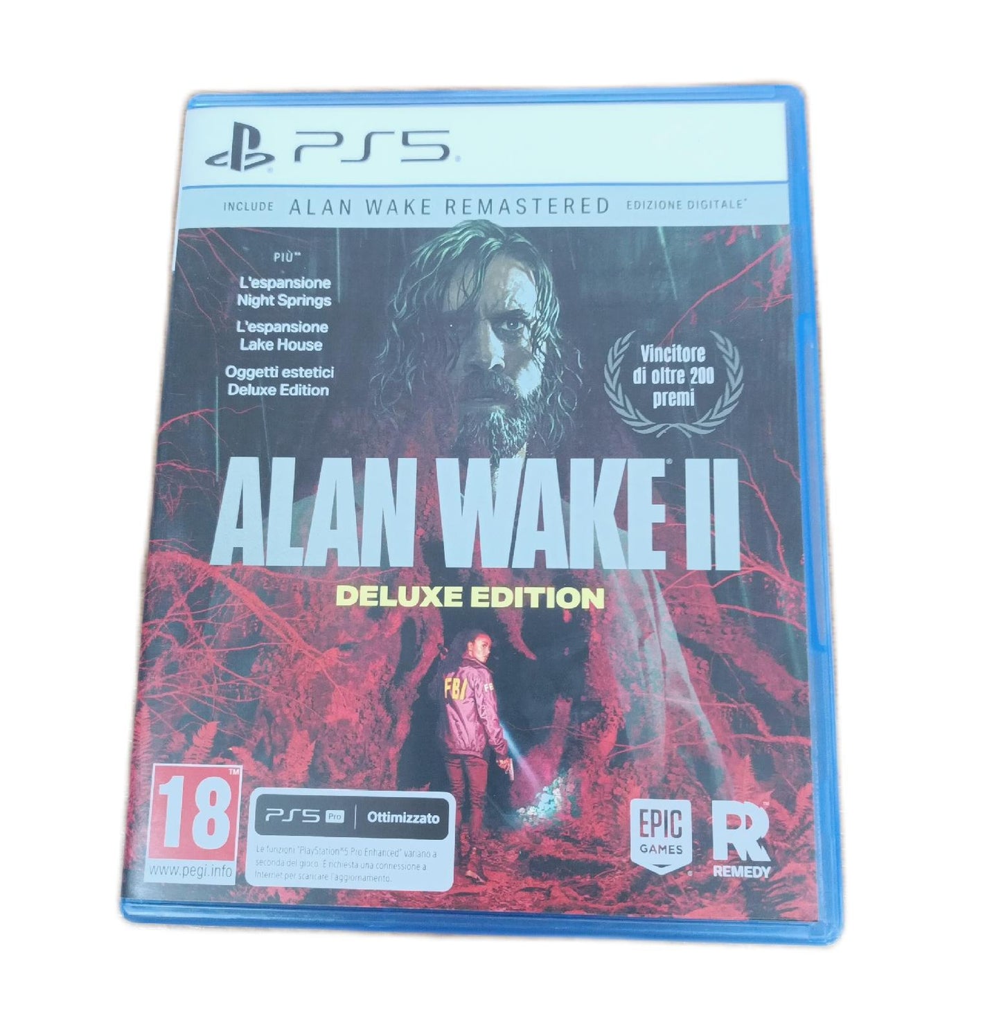 Alan Wake 2 Deluxe PEGI Edition 100% UNCUT PS5 Playstation Games