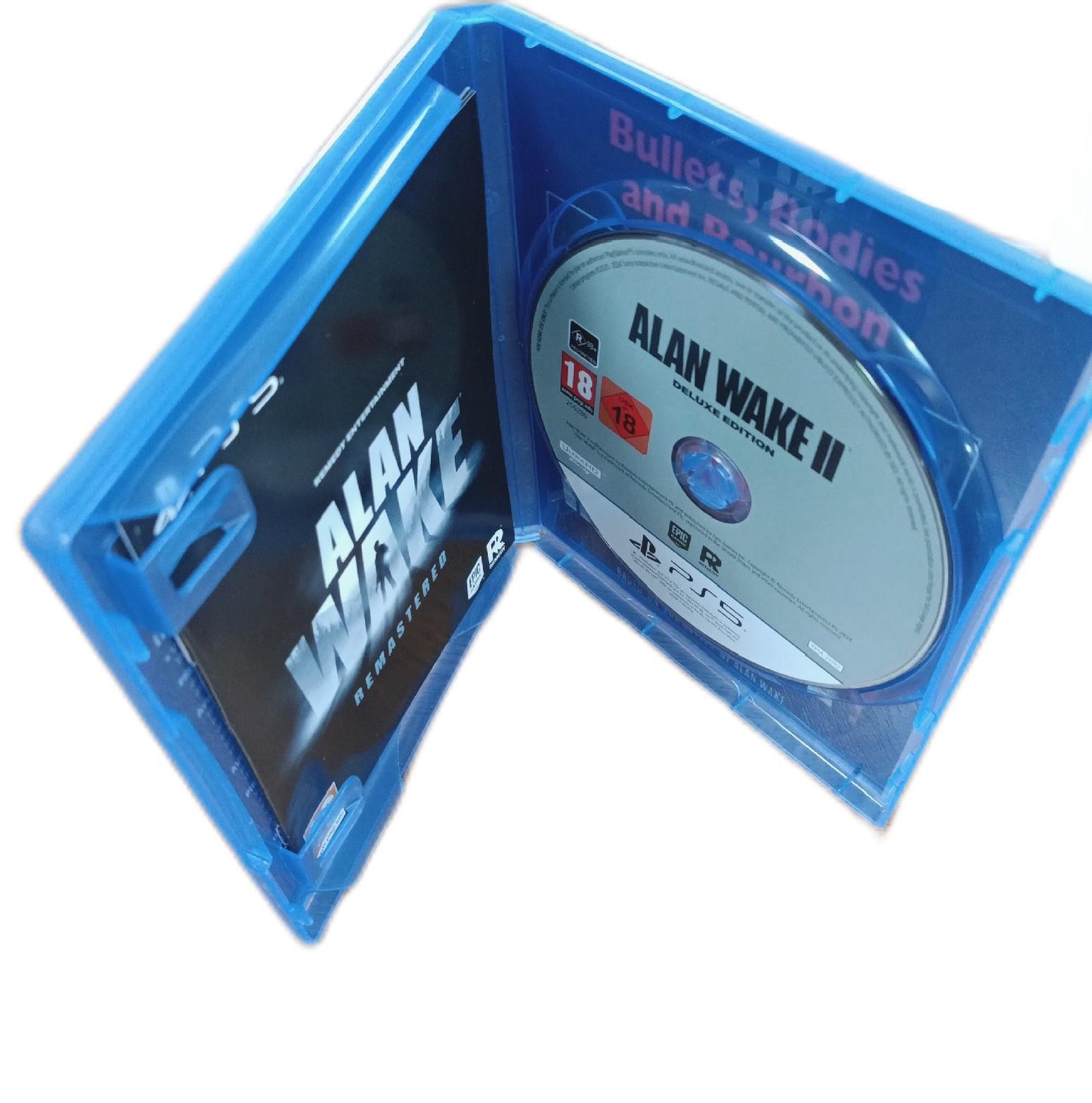 Alan Wake 2 Deluxe PEGI Edition 100% UNCUT PS5 Playstation Games