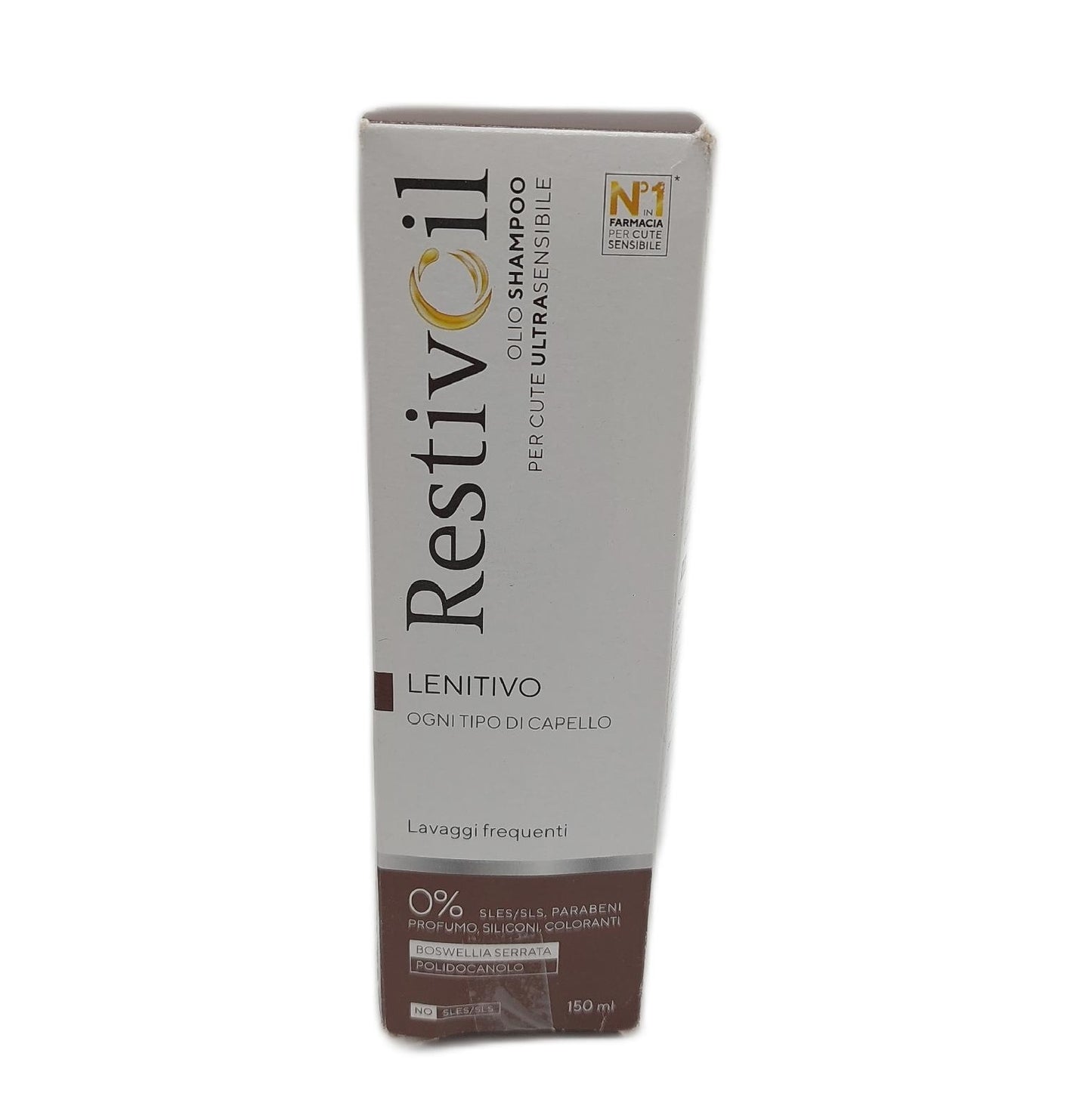 RestivOil Zero Anti-Juckreiz und Irritation Shampoo für Haar Physiologisches Öl