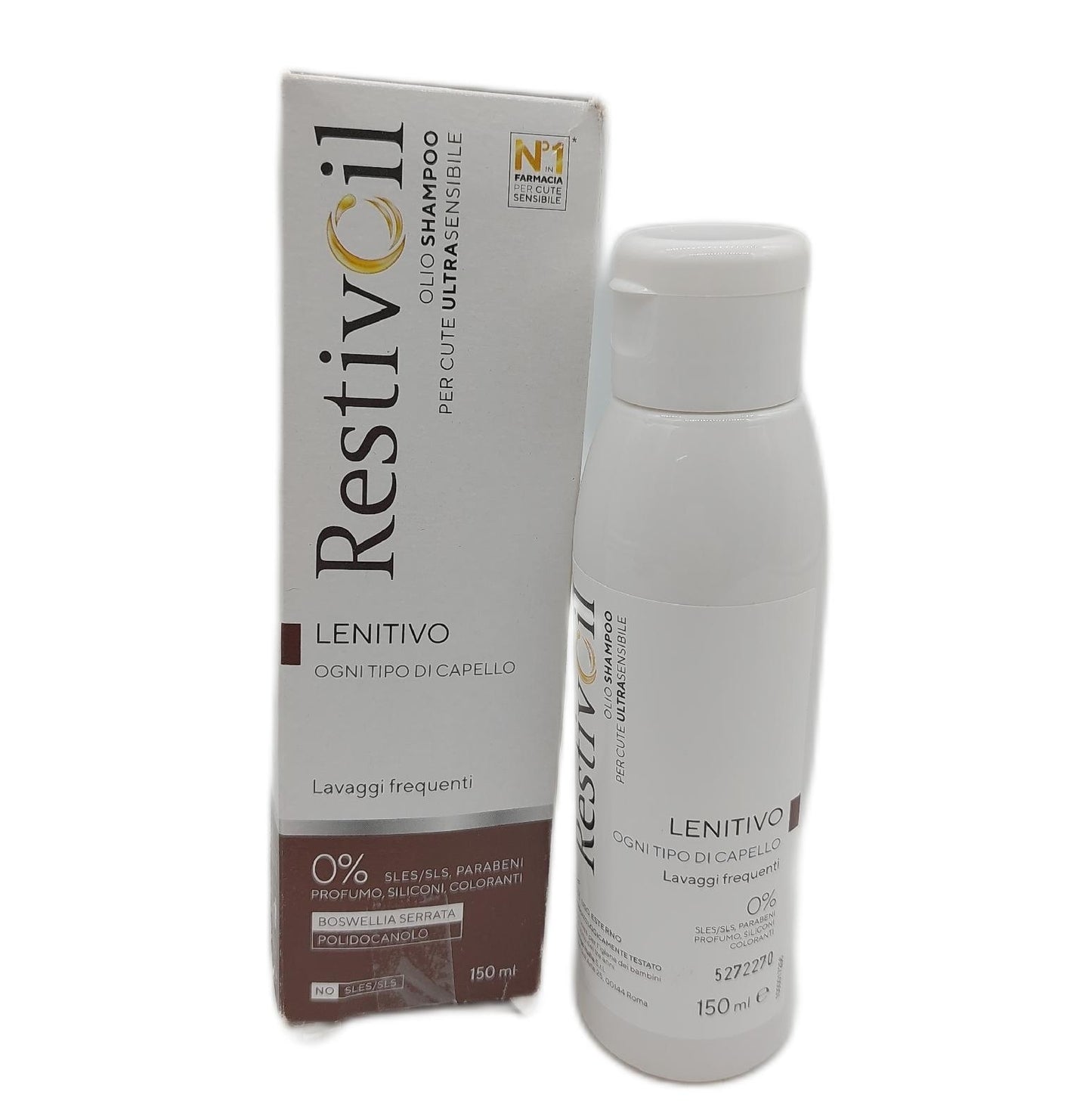 RestivOil Zero Anti-Juckreiz und Irritation Shampoo für Haar Physiologisches Öl