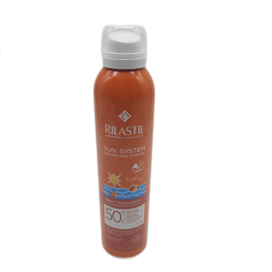 Rilastil Sun System Baby Transparent Spray SPF50+ Kinder-Körperspray Sonne