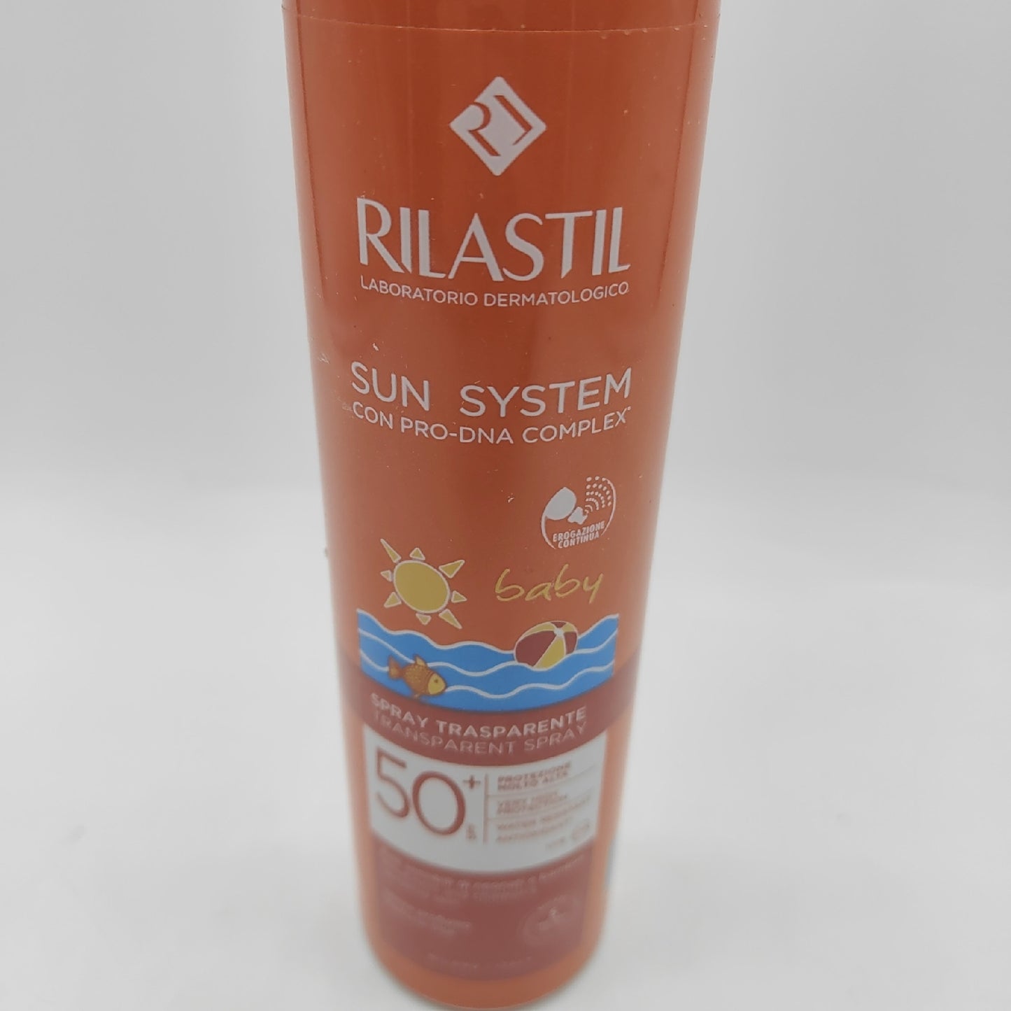 Rilastil Sun System Baby Transparent Spray SPF50+ Kinder-Körperspray Sonne