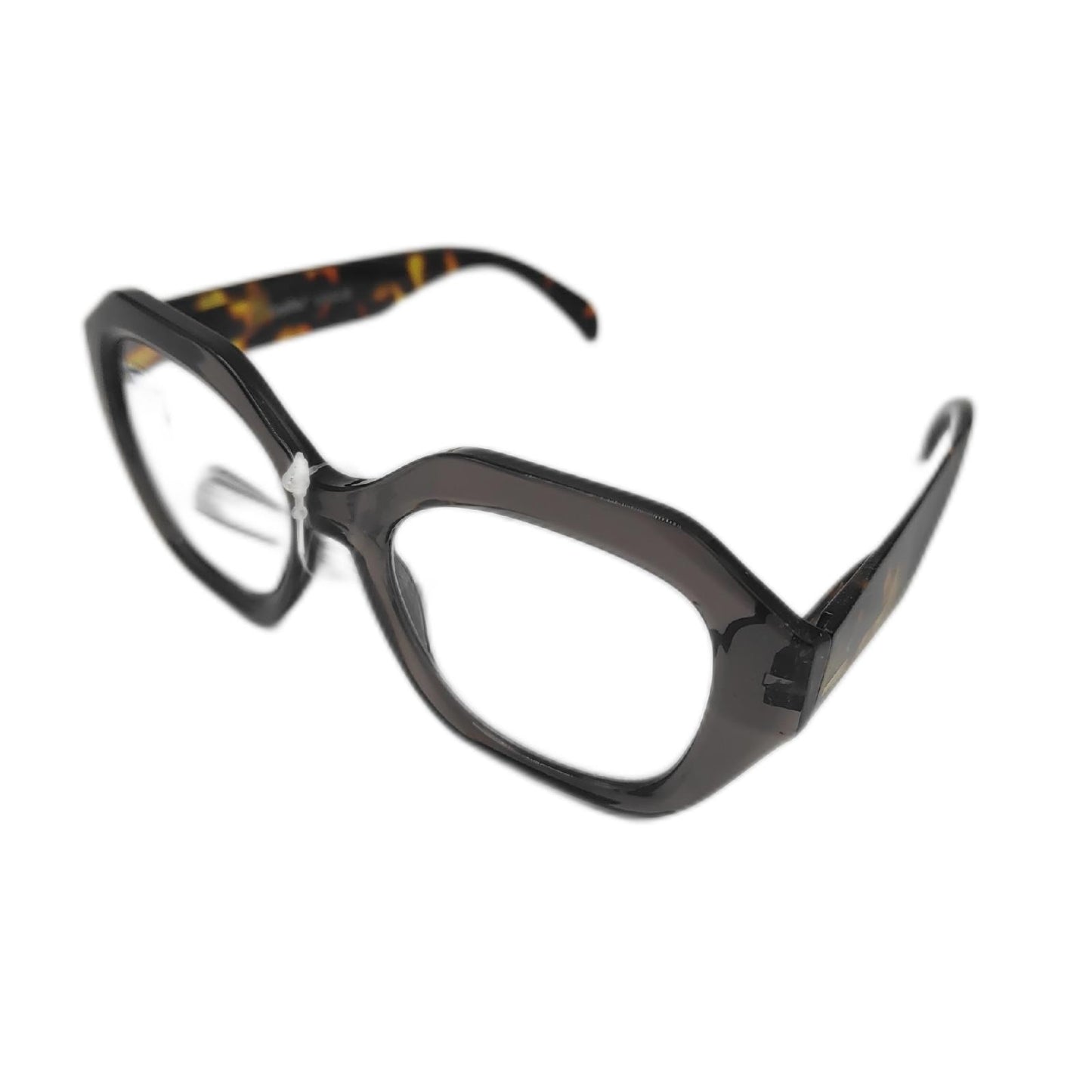 Body Eight Lesebrille Damenbrillen Vogue Grau Schildpatt 250 Dioptrien Stil
