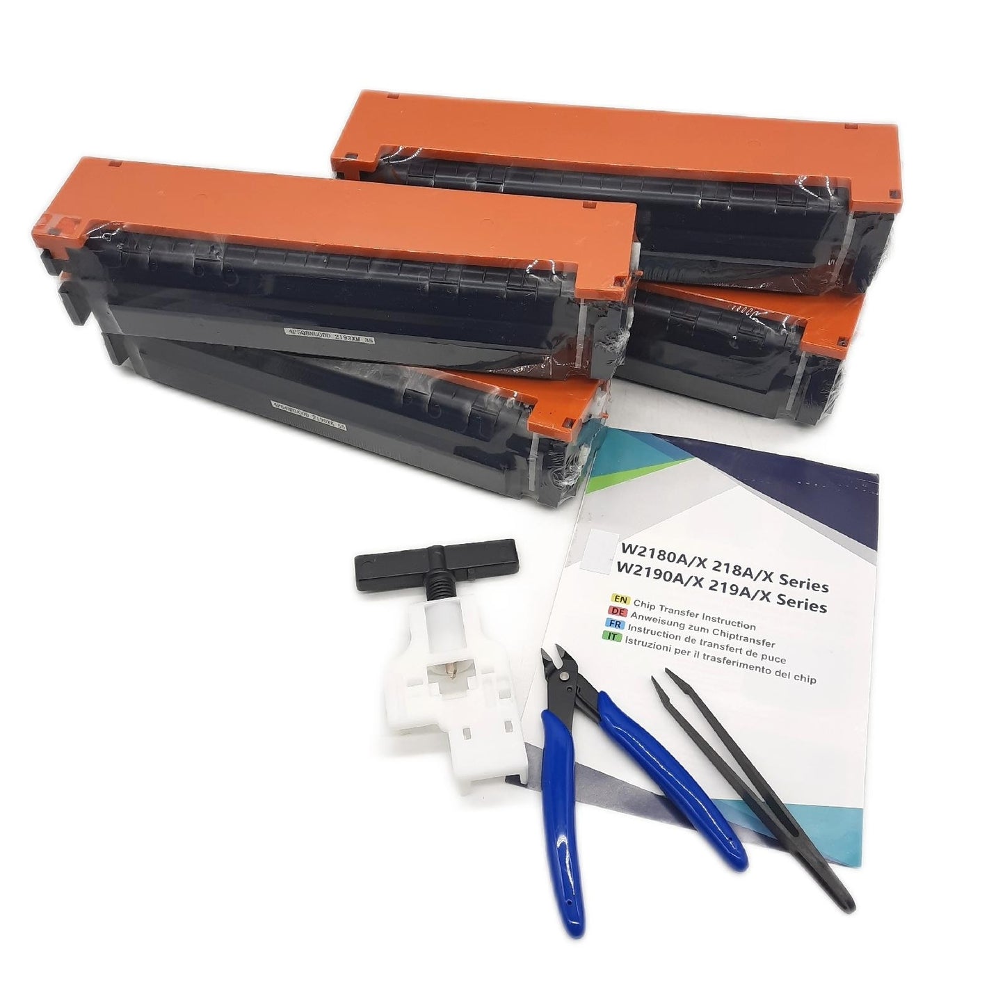 HALLOLUX Tonerset 219X Kompatibel m  HP 219X für HP Color Laserjet Pro