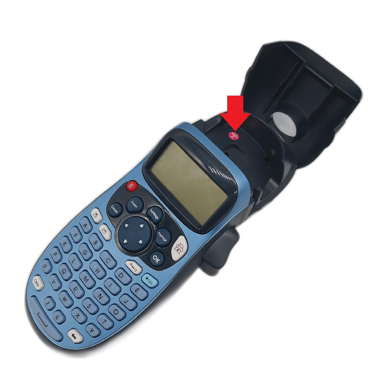 DYMO LetraTag LT 100H Beschriftungsgeraet ohne Kassette ohne Batterie