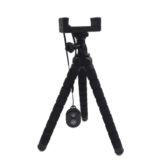 Amazon Basics Flexibles und tragbares Stativ m  kabelloser Fernbedi ung und