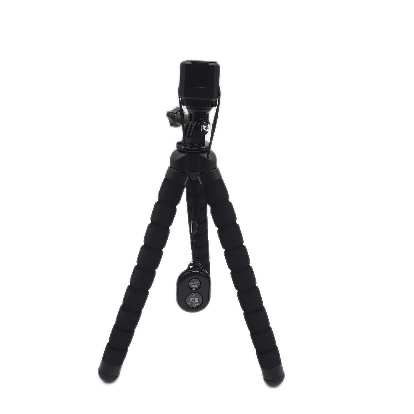 Amazon Basics Flexibles und tragbares Stativ m  kabelloser Fernbedi ung und