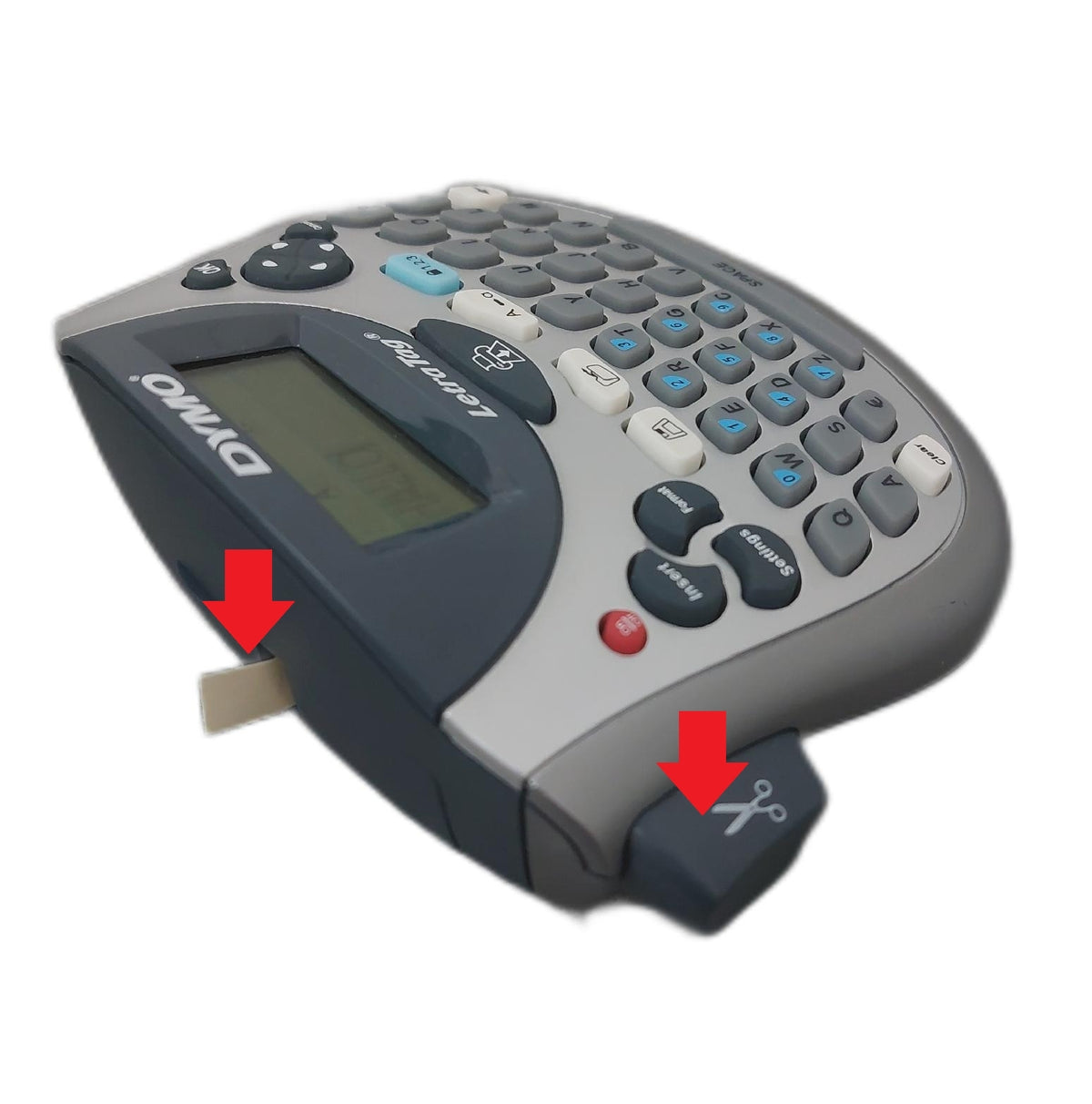 DYMO LetraTag LT 100H Etikettendrucker Tragbar Defekt Druck
