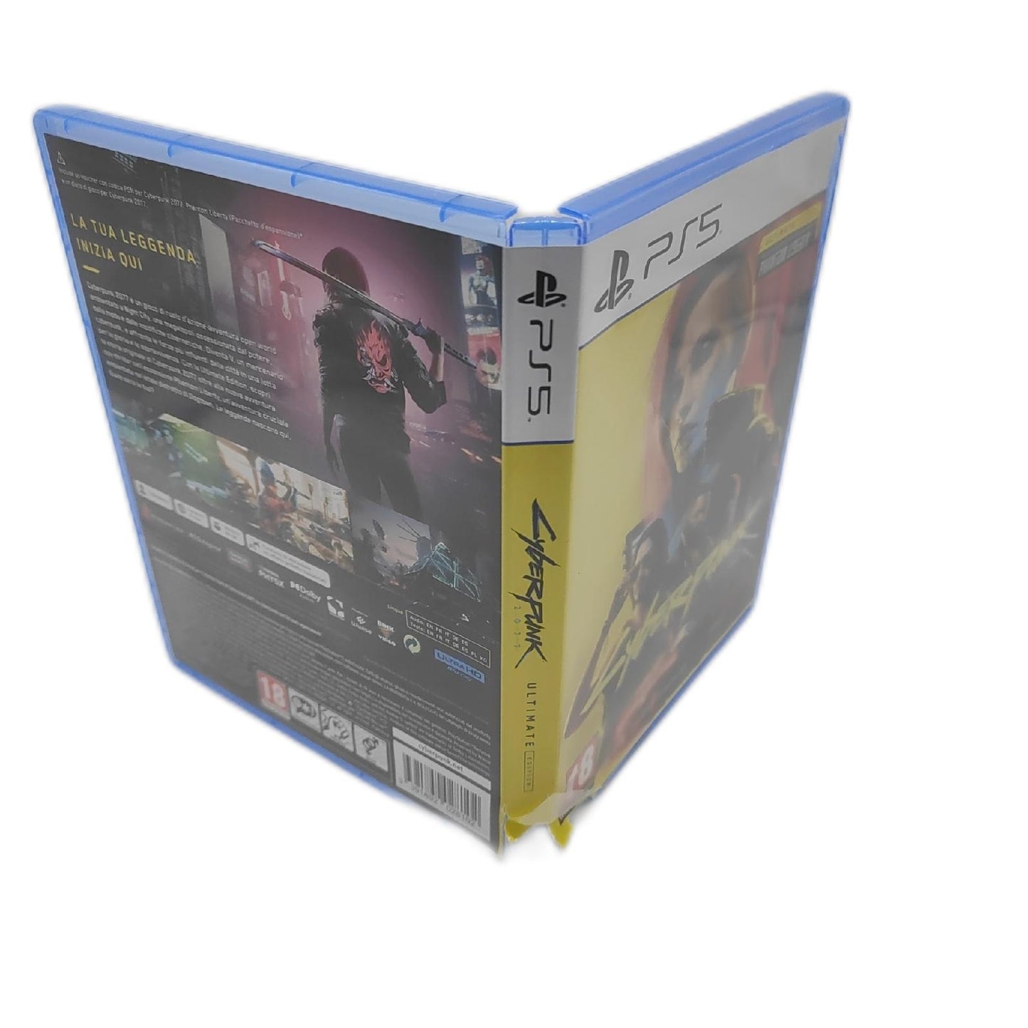 Cyberpunk 2077 PlayStation Spiel PlayStation Spiele Ultimate Edition Italienische Sprache Action Adventure