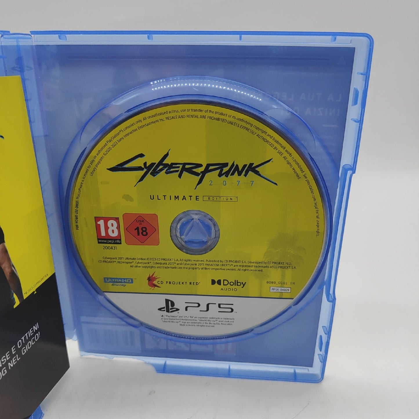 Cyberpunk 2077 PlayStation Spiel PlayStation Spiele Ultimate Edition Italienische Sprache Action Adventure