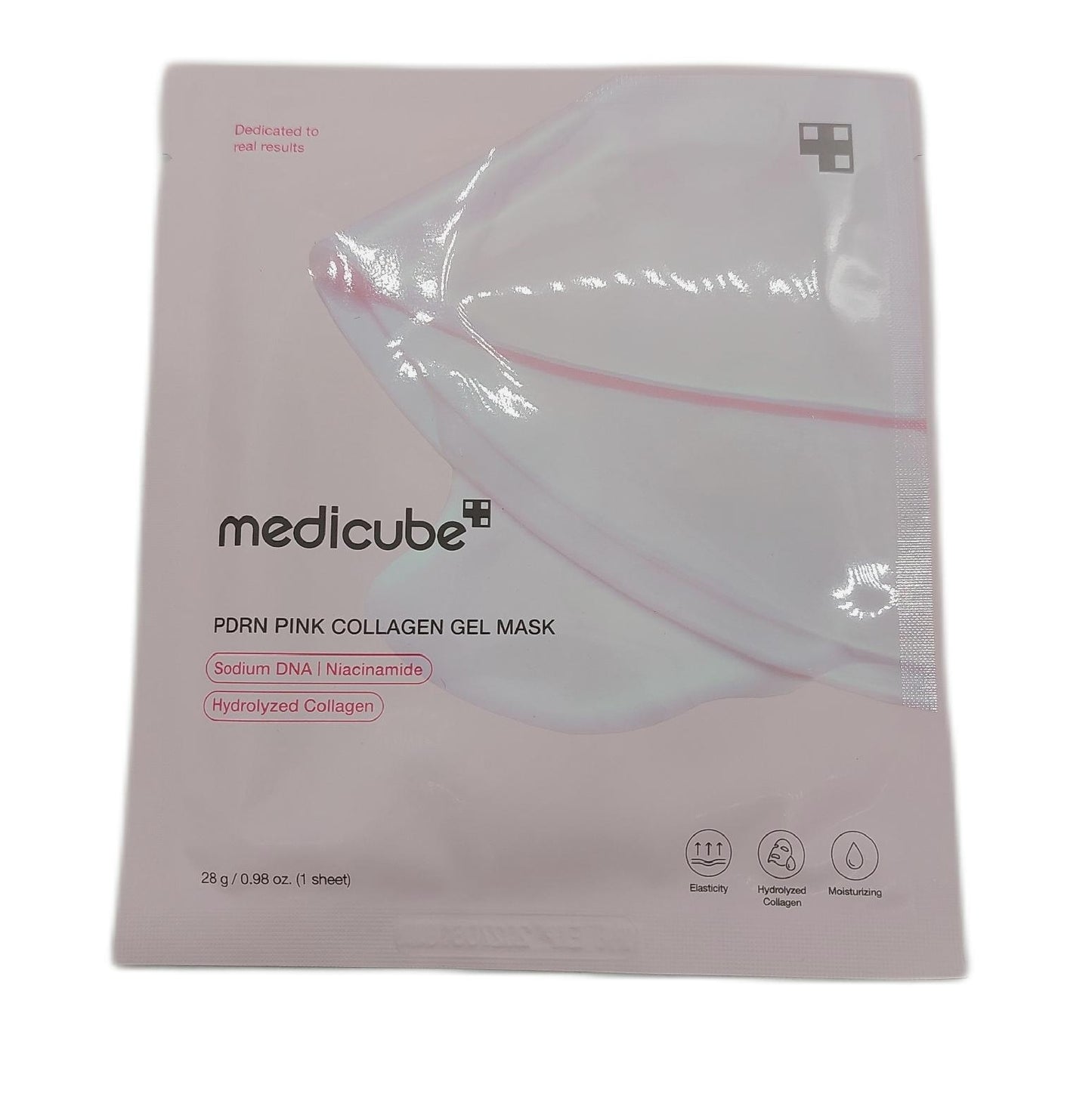 Medicub Gesichtsmaske Gesichtspflege Kollagen Lachsrosa Kollagenpflege DNA PDR