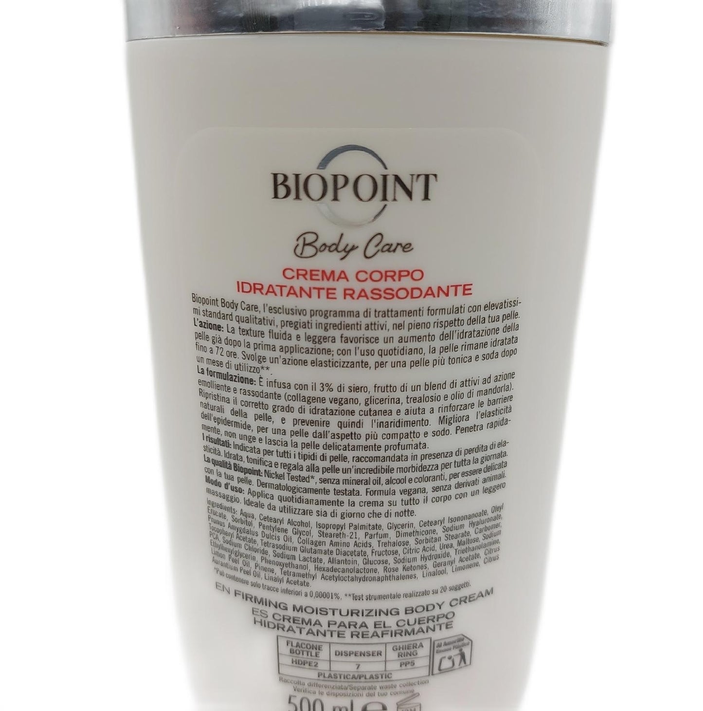 Biopoint Sublime Hydrating Body Cream Tiefenwirksame Feuchtigkeitspflege für die Haut
