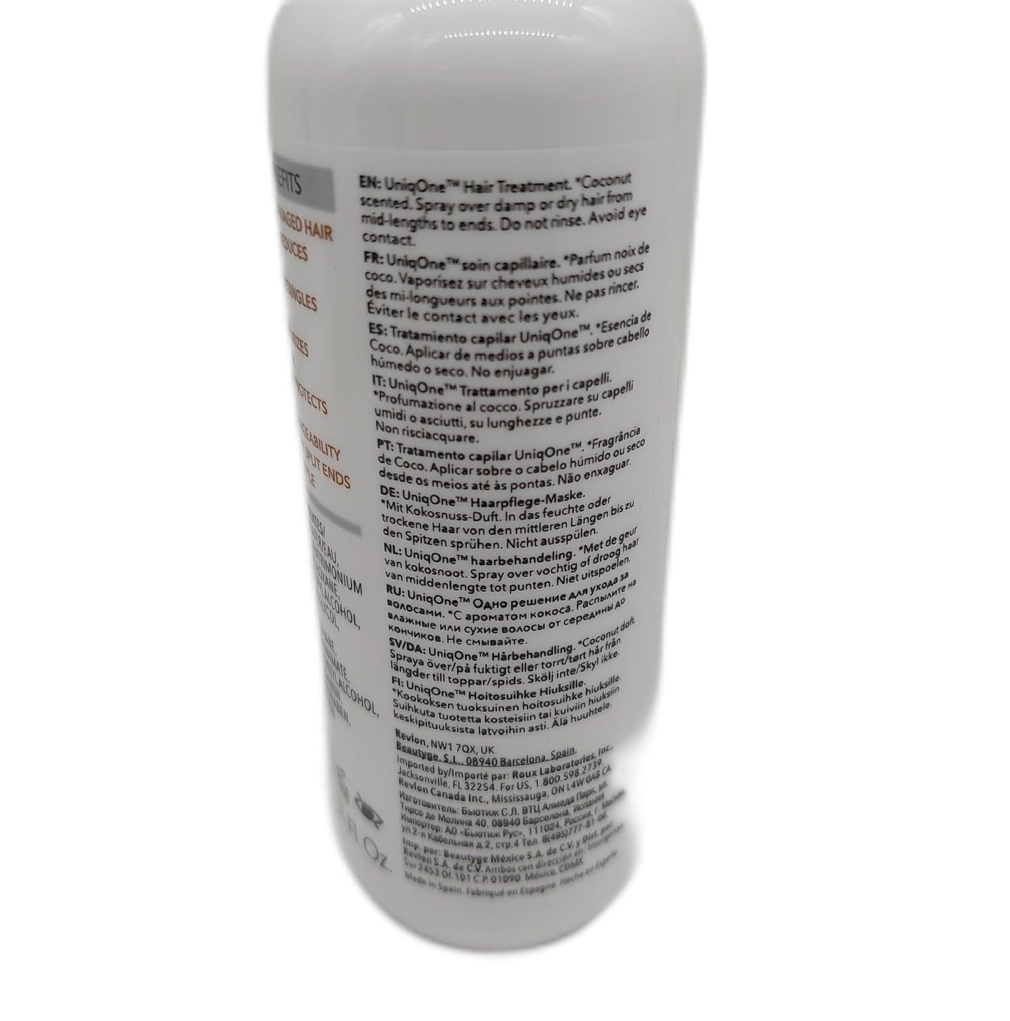 Revlon Professional Haarspray Haarschutz UniqOne 10 in 1 Maske