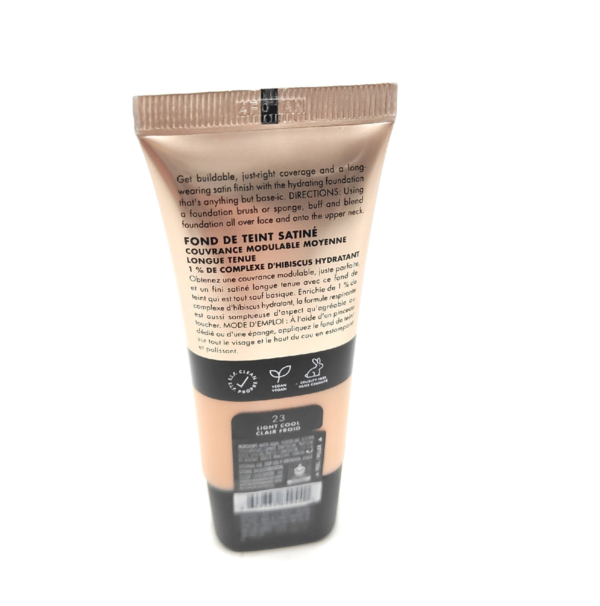 e.l.f. Soft Glam Foundation 23 Light Cool 30 ml mittlere Deckkraft