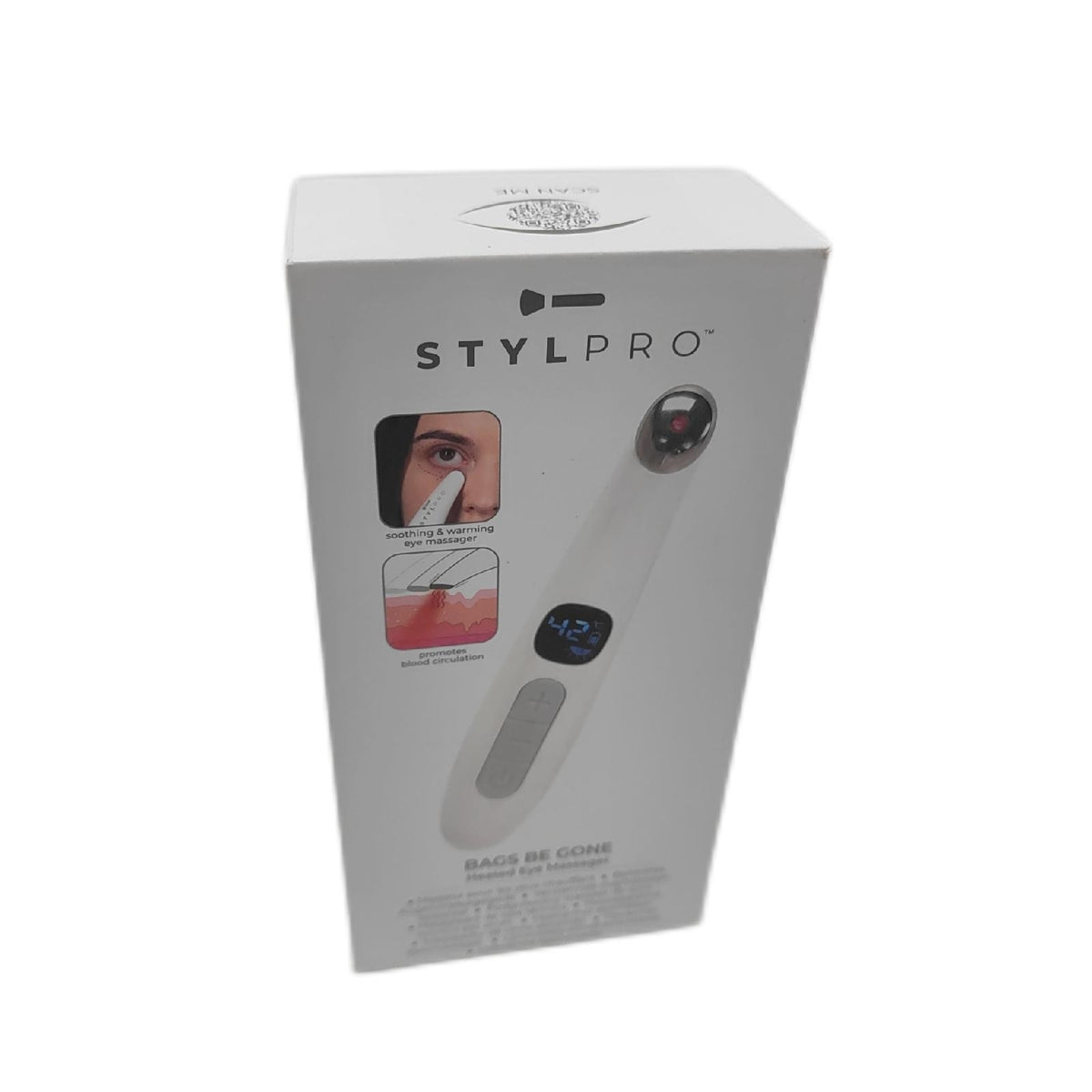 StylPro Stylpro Gesichtspflege Gerät mit Ultraschall Ionentechnologie Porenreinigung wiederaufladbar