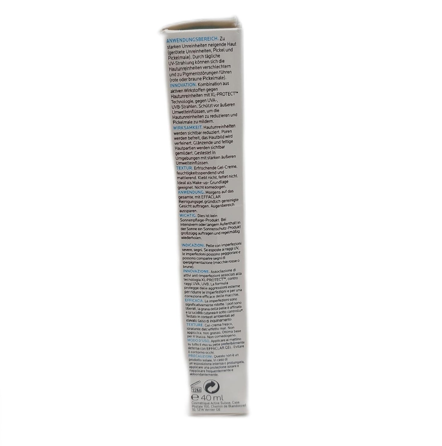 La Roche-Posay Effaclar Duo SPF30 Reinigende und korrigierende Pflege mit Sonne