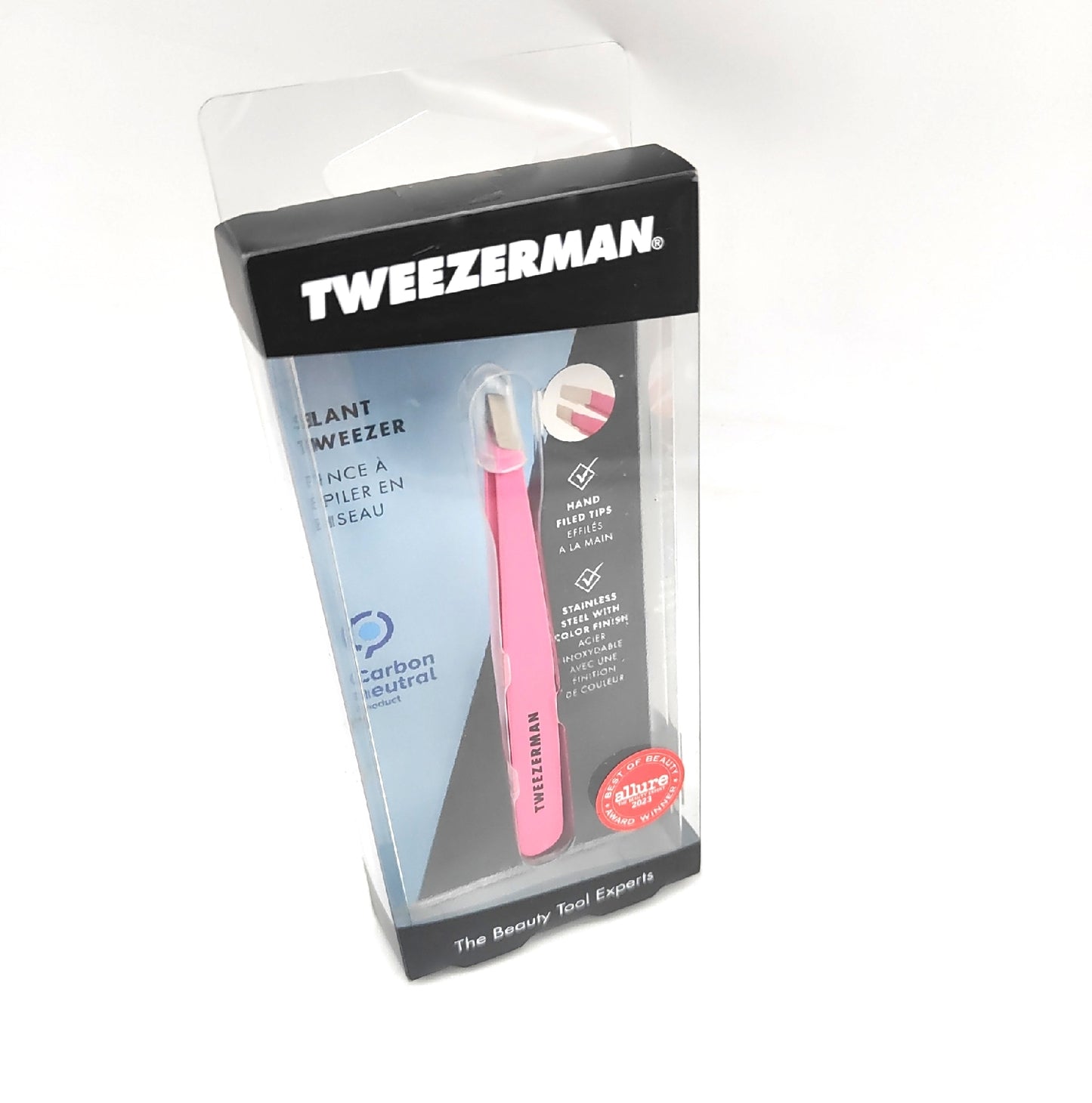 Tweezerman Pinzette Augenbrauenpflege Beauty Rostfreier Edelstahl Scharfe Spitze