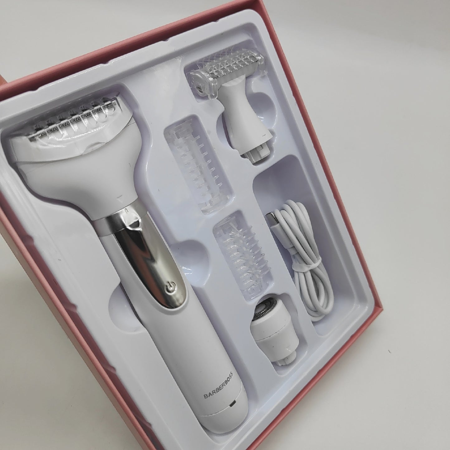 BarberBoss Elektrorasierer Körperpflege 3 in 1 Tragbar für Frauen Komfort