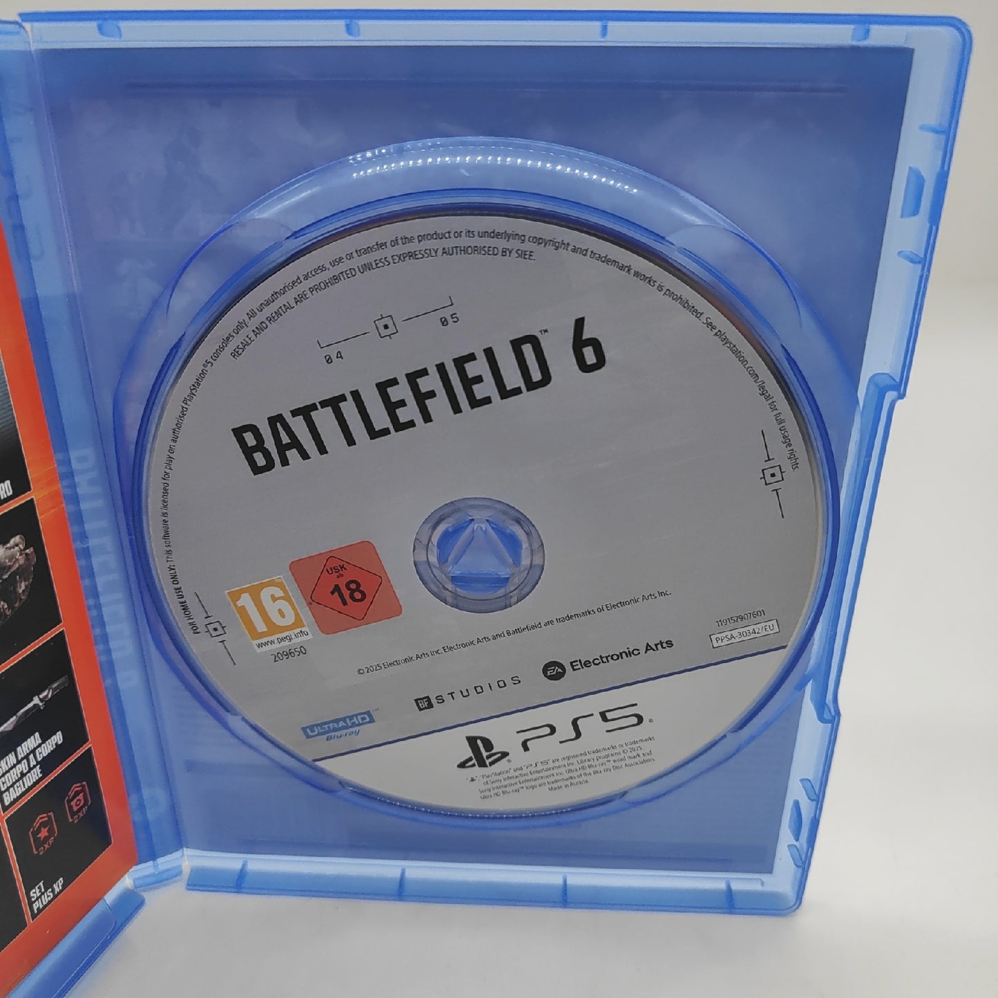 Battlefield 6 Spiel Software PS5 Action Shooter Unterhaltung Italiano