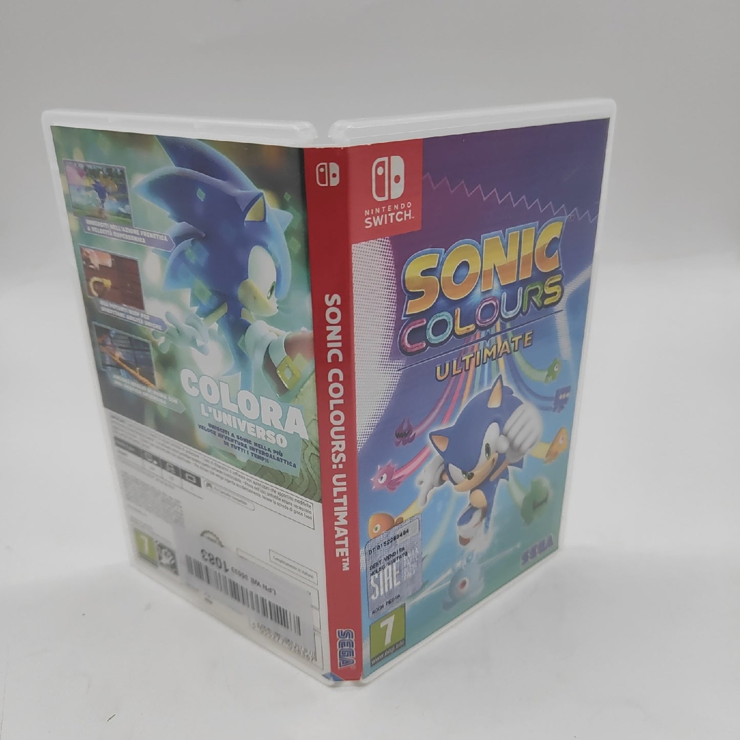 Sonic Nintendo Switch Spiel Unterhaltung Sonic Colours Ultimate Actionspaß Abenteuer fun