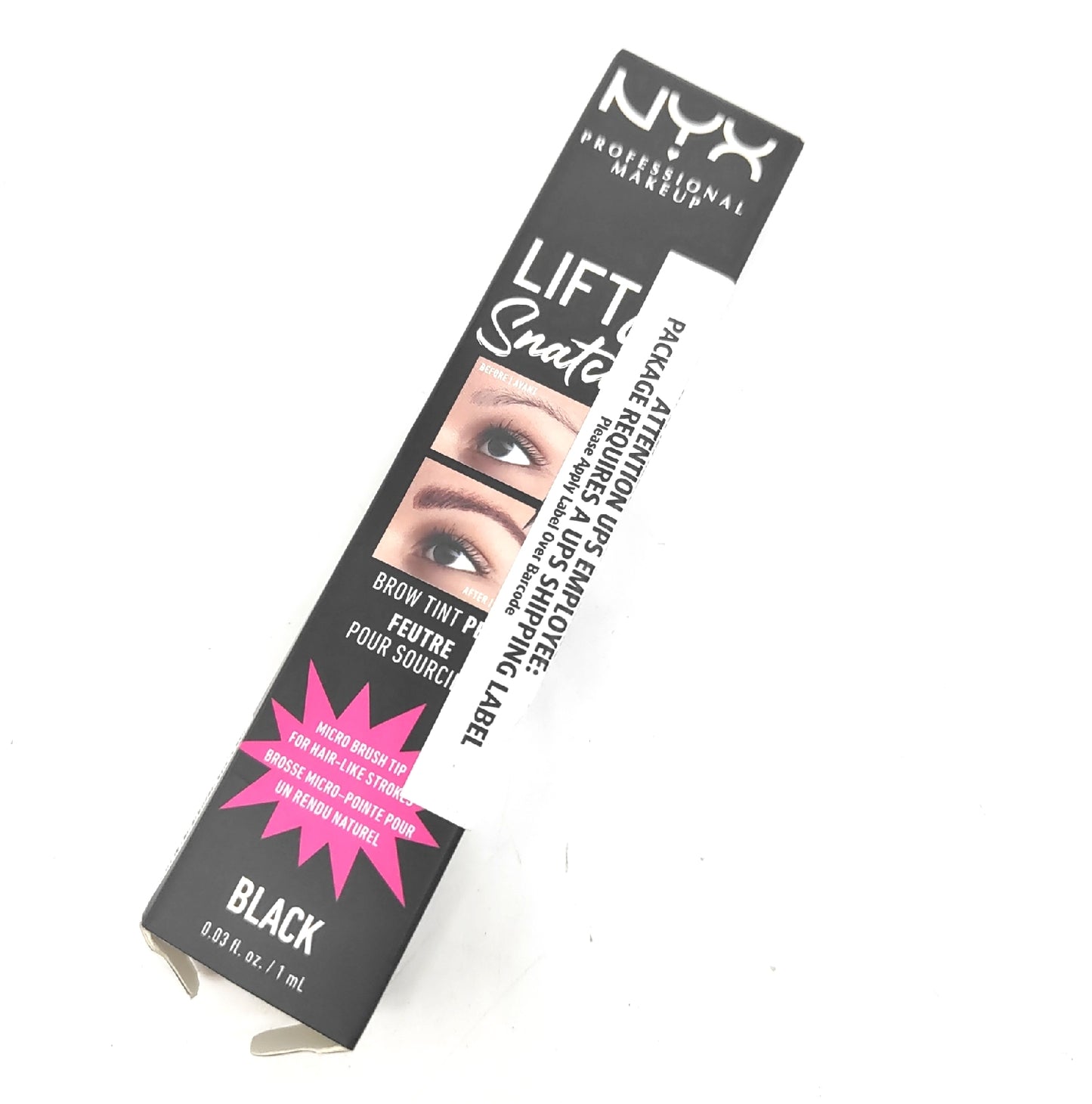 NYX Augenbrauenstift Make up Lift and Snatch langanhaltend wasserfest für