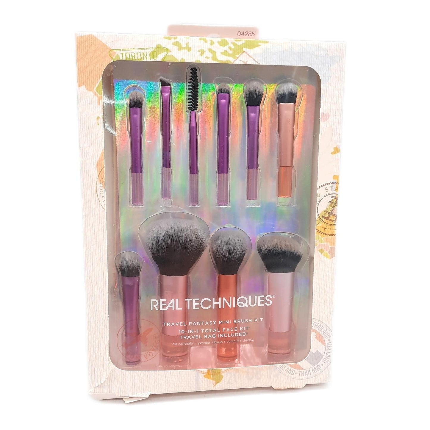 Real Techniques Make Up Pinselset Make Up Lidschatten Kosmetik Reise Set Fantasy