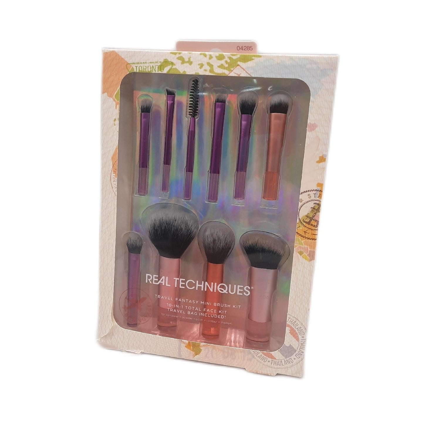 Real Techniques Make Up Pinselset Make Up Lidschatten Kosmetik Reise Set Fantasy