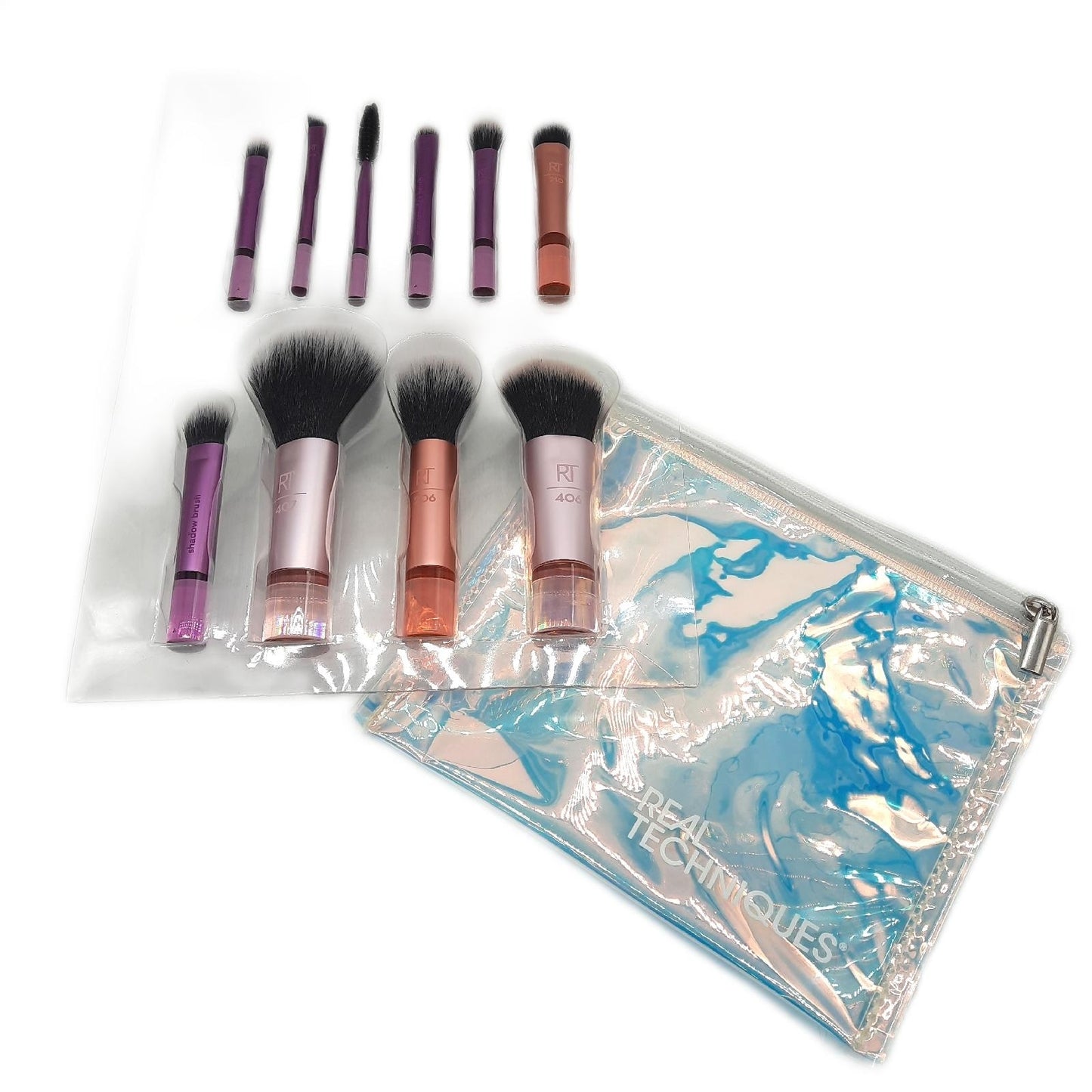 Real Techniques Make Up Pinselset Make Up Lidschatten Kosmetik Reise Set Fantasy