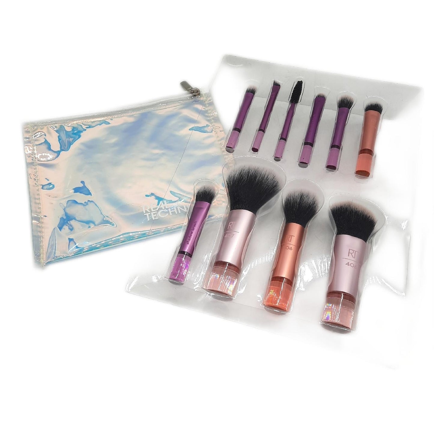 Real Techniques Make Up Pinselset Make Up Lidschatten Kosmetik Reise Set Fantasy