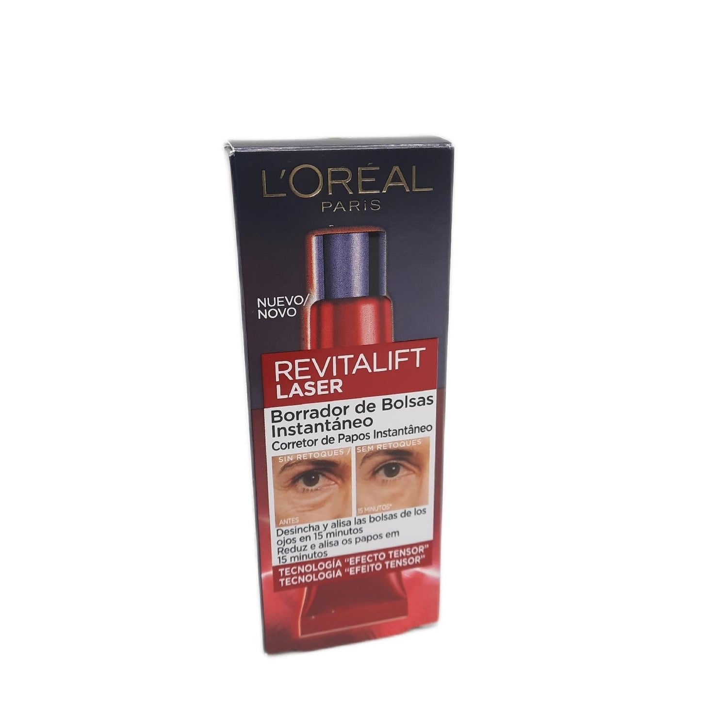 L Oreal Paris Augenpflege Gesichtspflege Revitalift Laser Sofort Augenschatten Entfer
