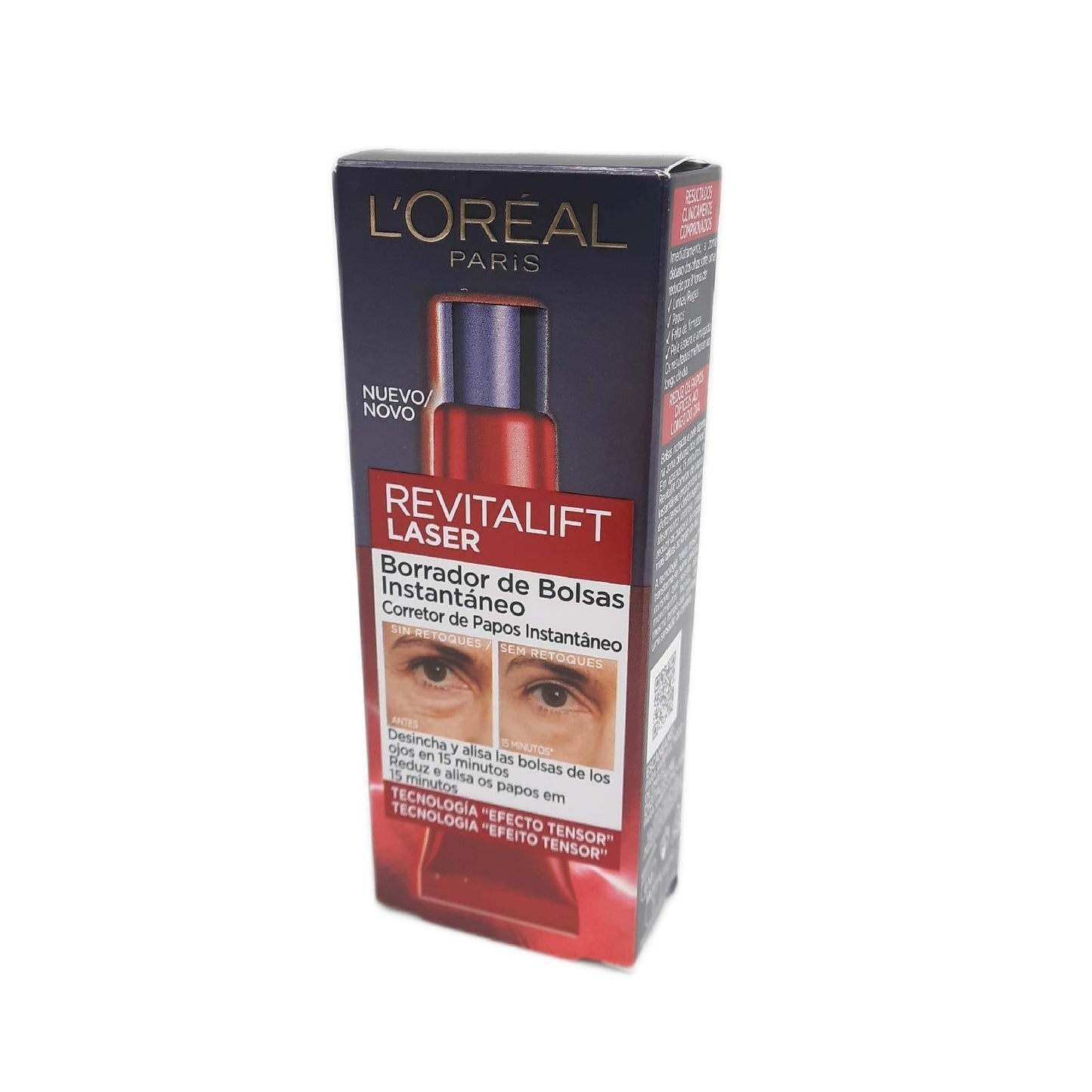 L Oreal Paris Augenpflege Gesichtspflege Revitalift Laser Sofort Augenschatten Entfer