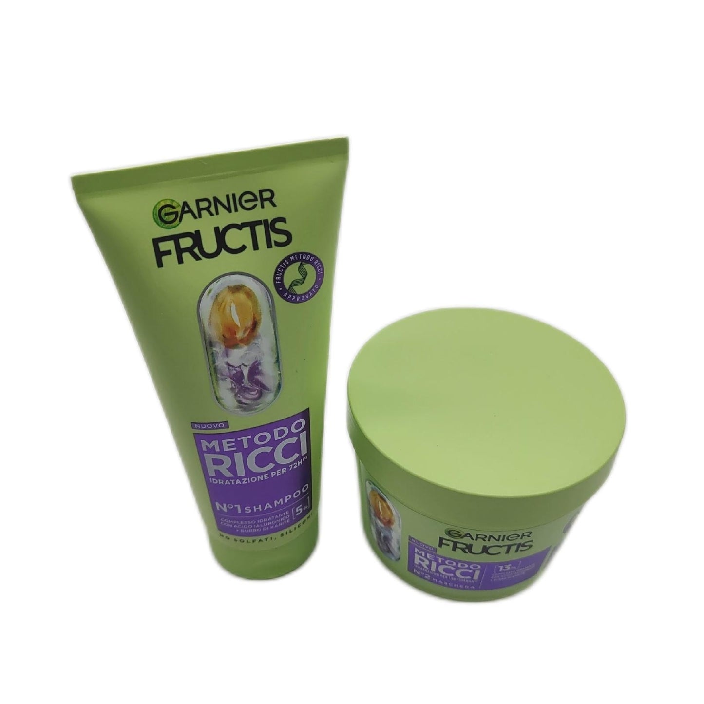 Garnier Shampoo Set Haarpflege Fructis Feuchtigkeit Lockenpflege alle Lockentypen