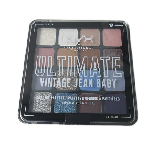 NYX Professional Makeup Lidschattenpalette Make Up Kosmetik 16 Farbtöne Intensiv