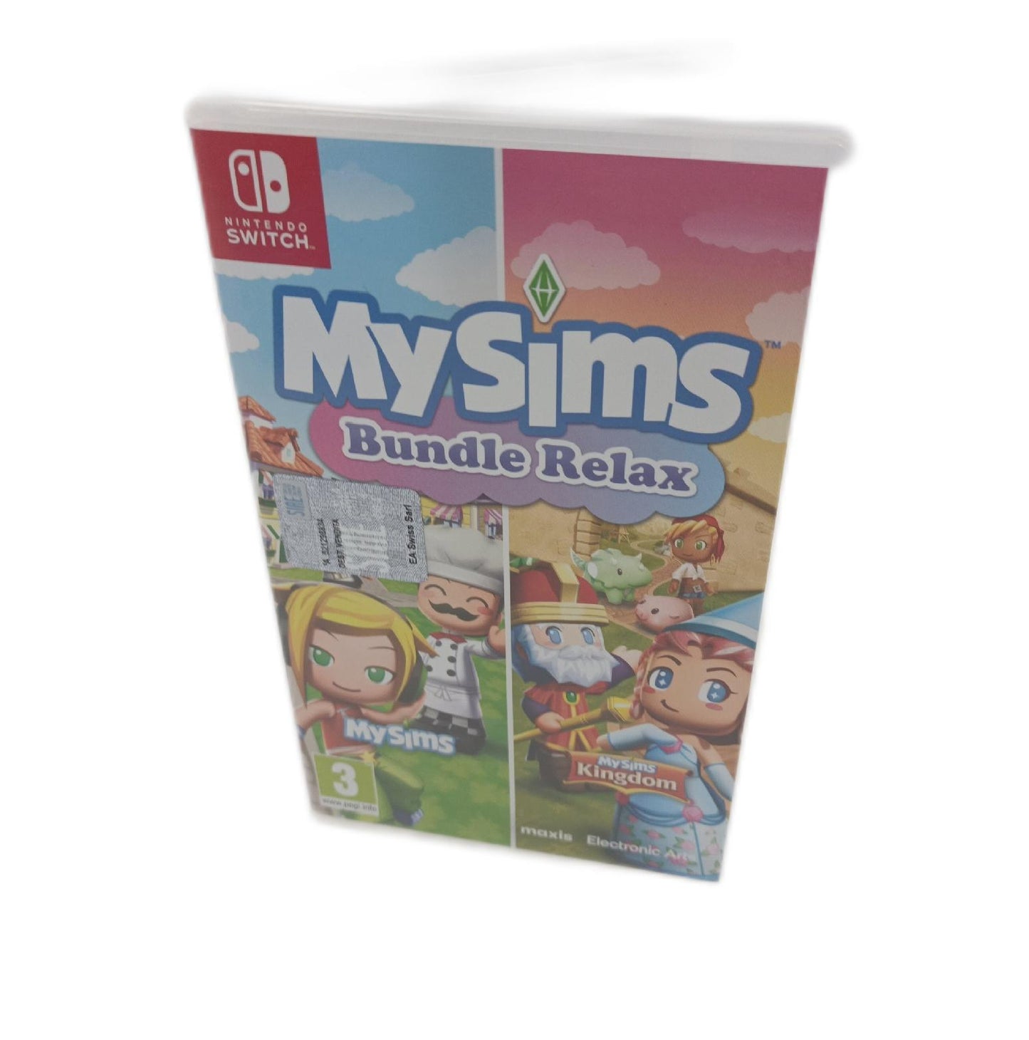 Nintendo Switch Spielbundle Computerspiele MySims Bundle Relax Italienische Edition Familienspaß
