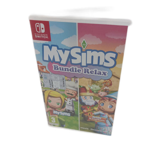 Nintendo Switch Spielbundle Computerspiele MySims Bundle Relax Italienische Edition Familienspaß