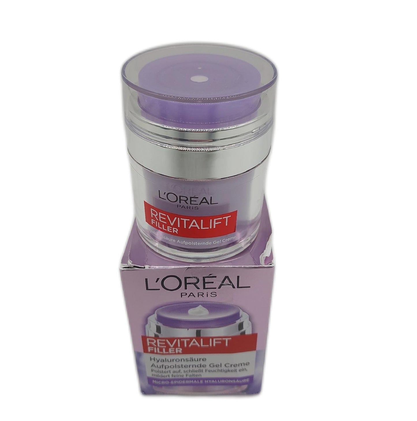 L'OrÃ©al Paris Aufpolsternde Gel-Creme für Frauen: polstert FÃ¤ltchen intensiv
