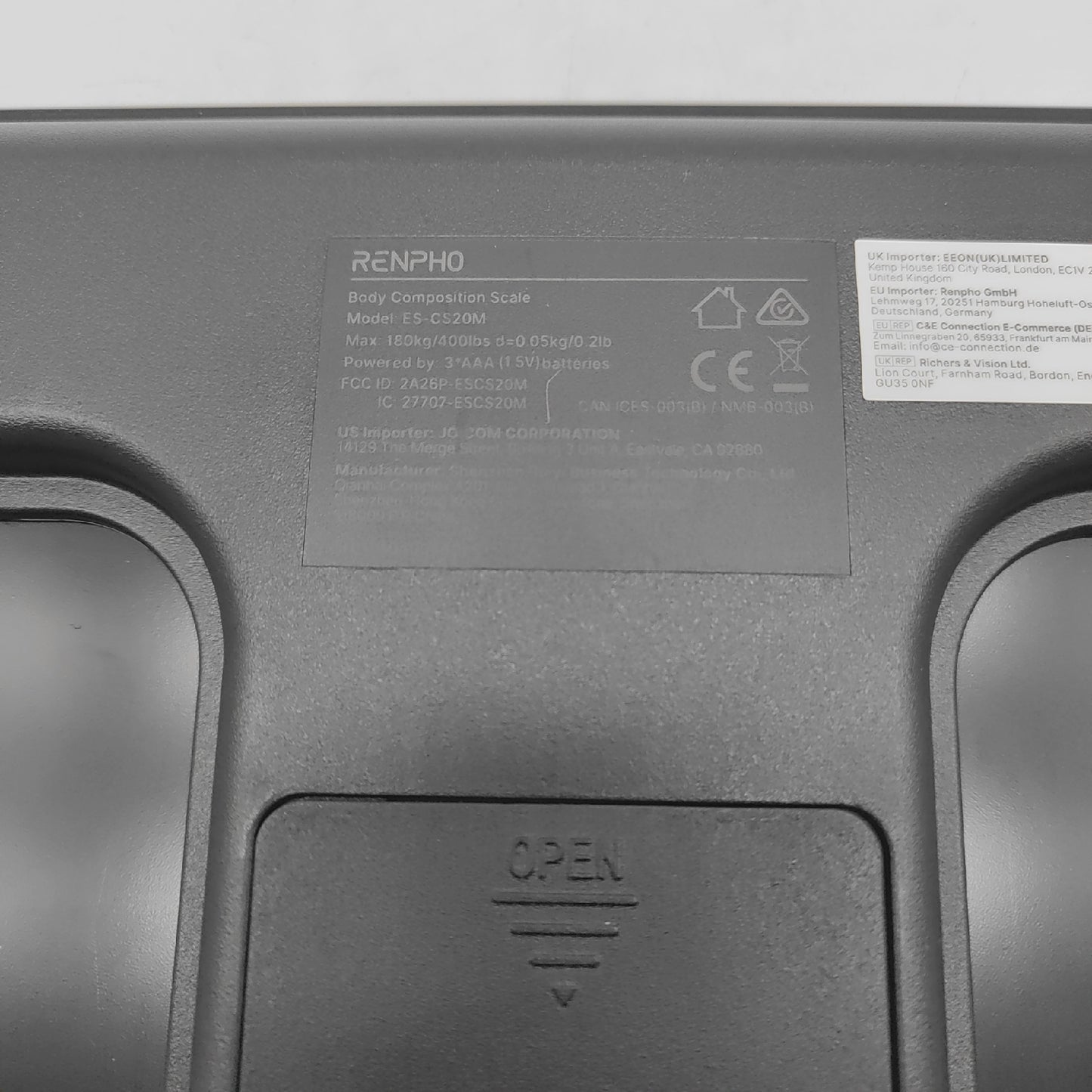 RENPHO Waage Personenwaage Connected Bluetooth Personenwaage Scales (28,04)