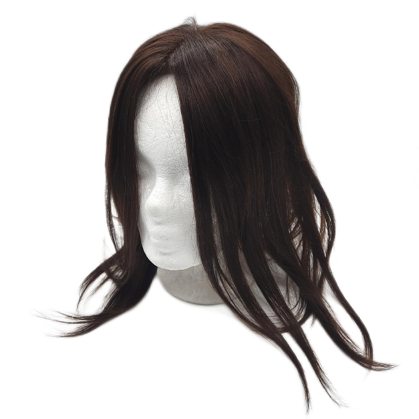 Haarteil für dünner werdendes Haar, Damen, Echthaar, 40 cm (17,8 Zoll)