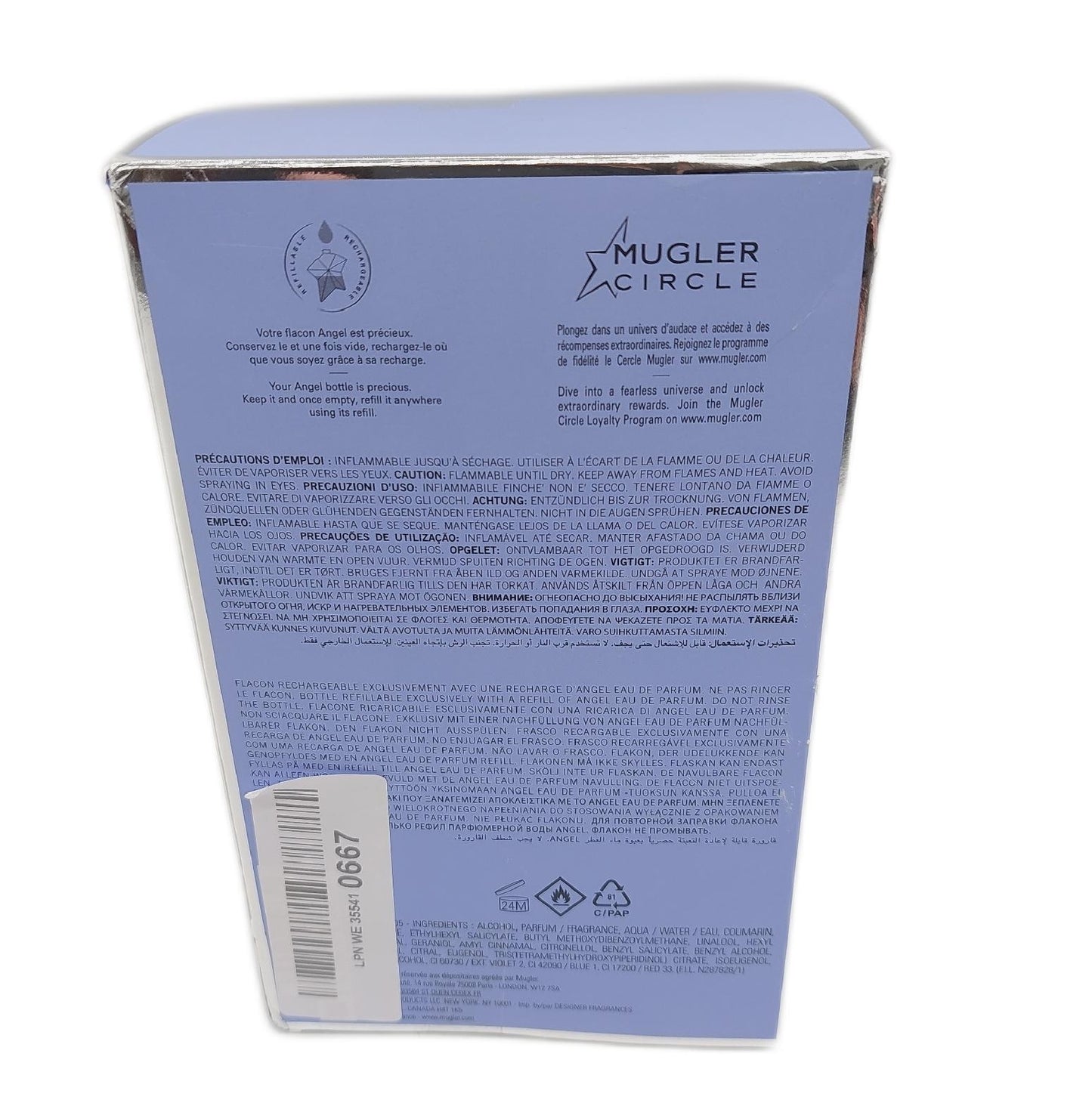 Mugler Eau de Parfum Damenparfüm Duftklassiker Amber Gourmand Sinnlich Elegant