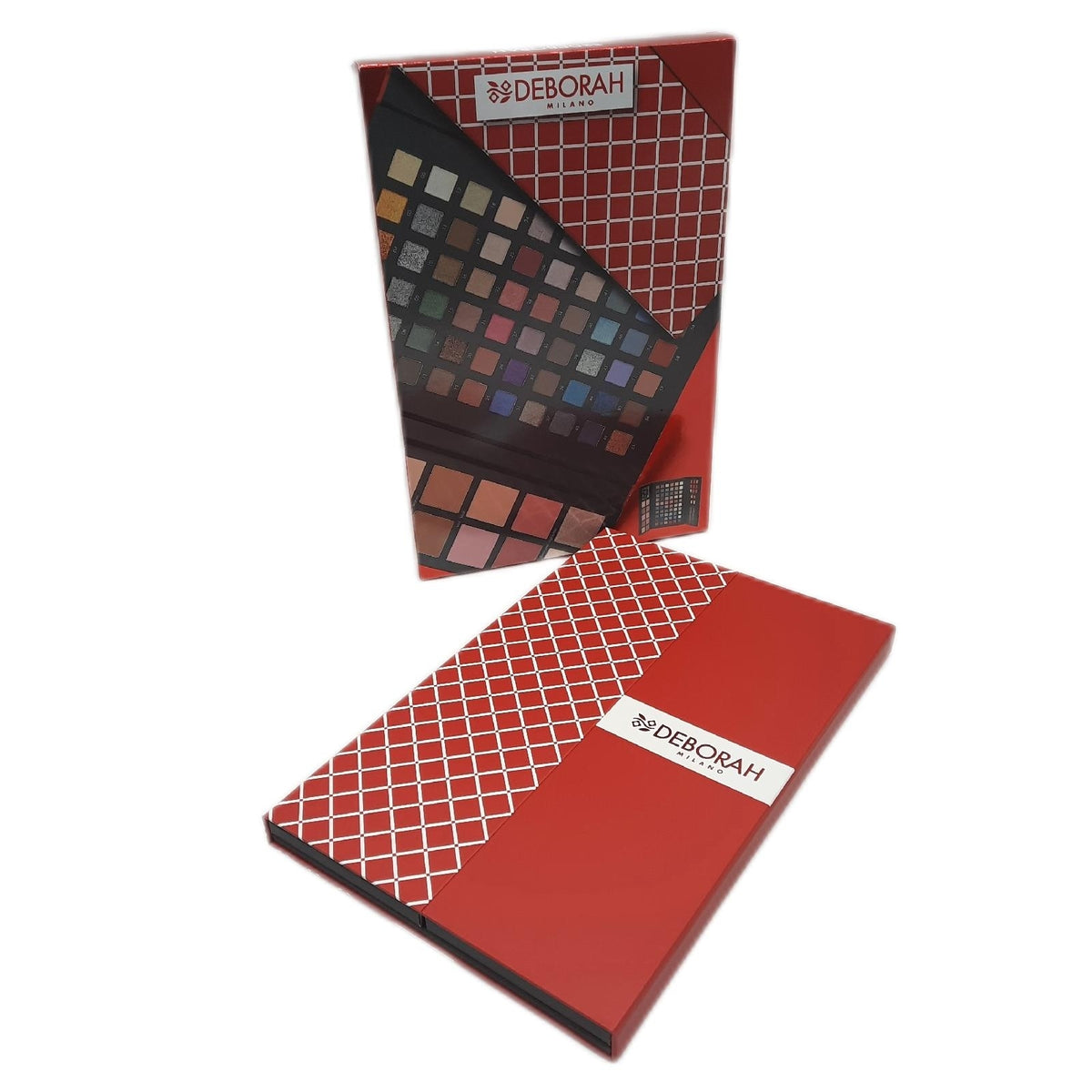 Deborah Milano - Geschenkset für Damen, Make Up Beauty Gift Nr. 4 Large, inklusive Palette von Lidschatten, Gloss, Lippenstift und Gesichtspuder mit verschiedenen Oberflächen und Farben, aus