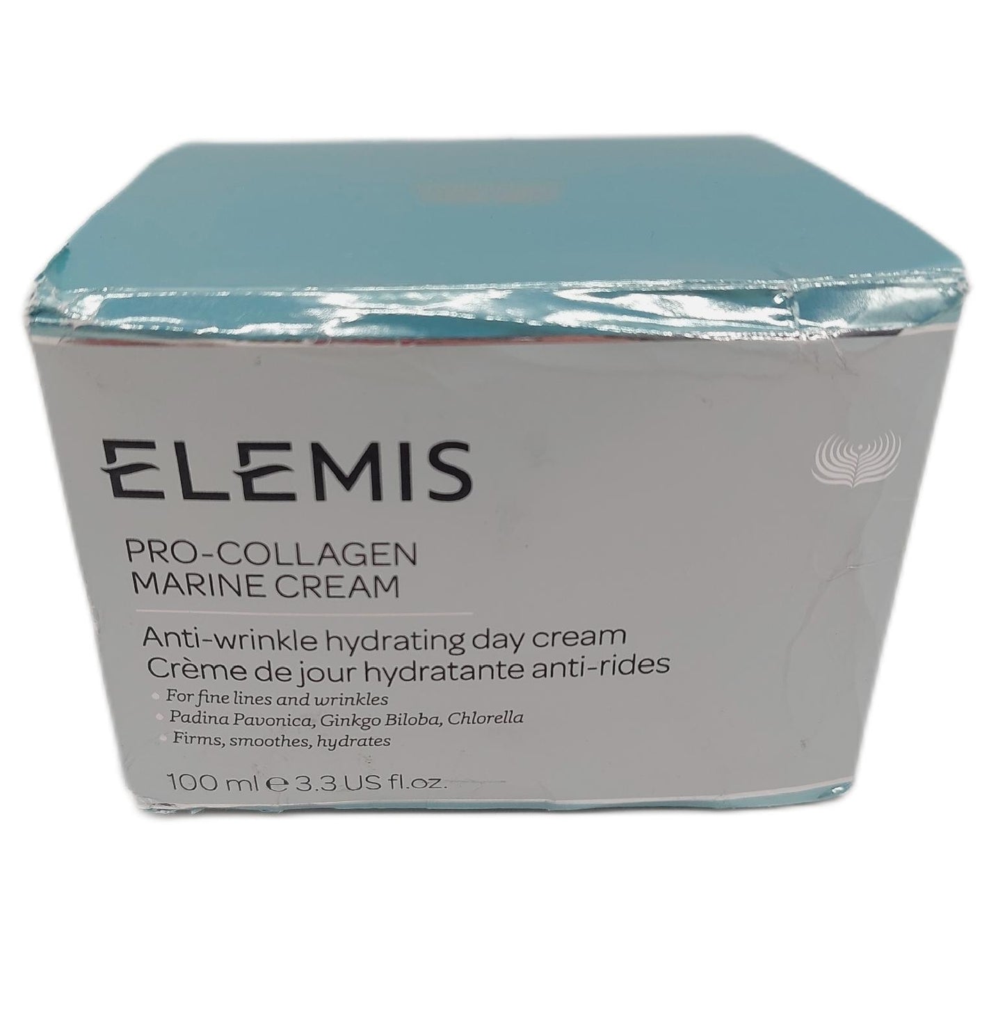 Elemis Pro Kollagen Marine Creme 100ml kleine Deckelbeschädigung geöffnet