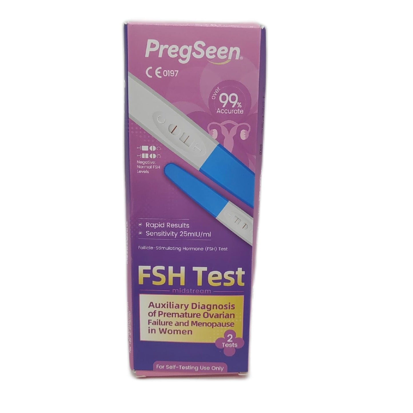 Menopausentest Testdiagnostik Medizin Menopausentest x2 FSH 25 m