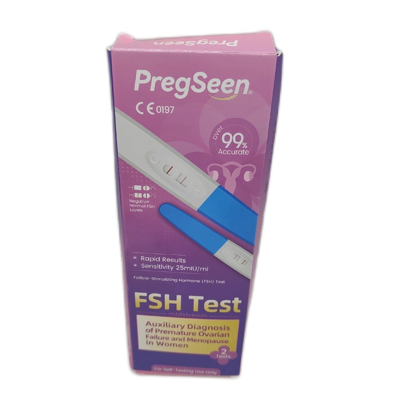 Menopausentest Testdiagnostik Medizin Menopausentest x2 FSH 25 m