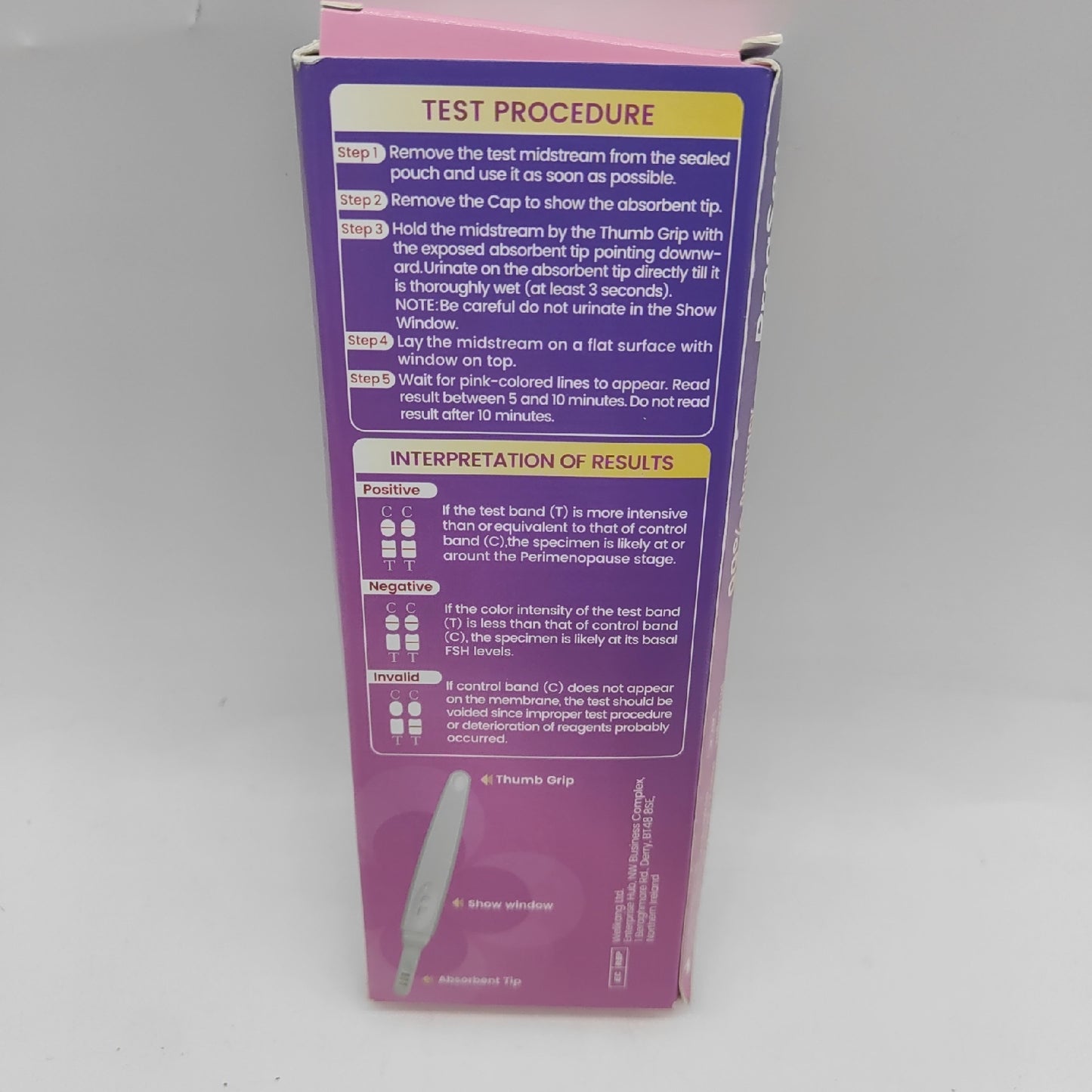 Menopausentest Testdiagnostik Medizin Menopausentest x2 FSH 25 m
