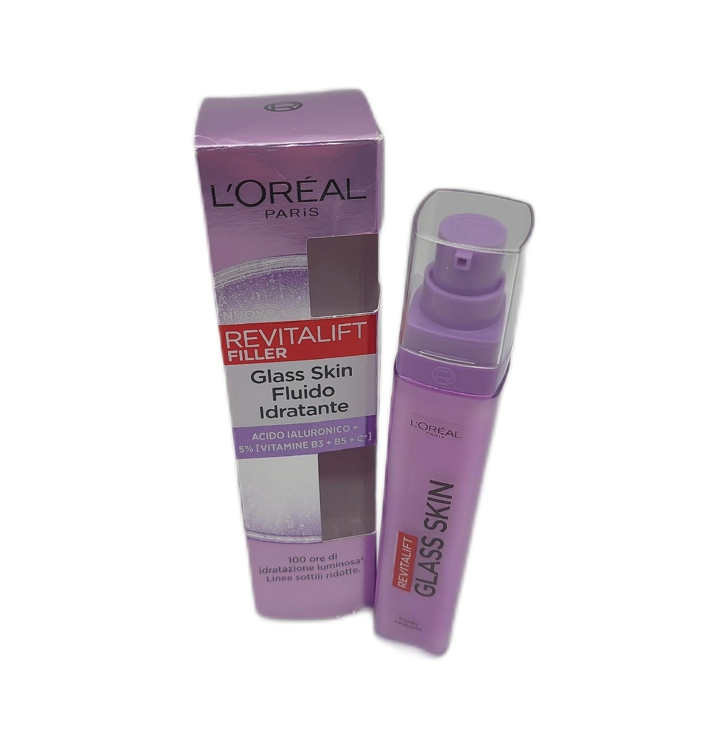 Loreal Paris Feuchtigkeitslotion Gesichtspflege Revitalift Filler Glas Hautpflege intensive