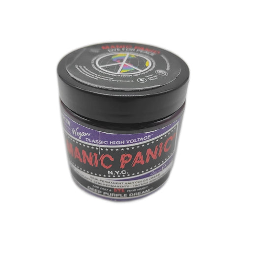 Manic Panic Farbstoff Haarpflege und Styling Deep Purple Dream intensiv leuchtend nachhaltig Farbpflege