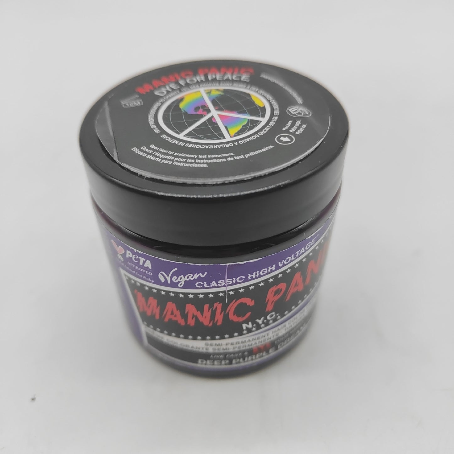 Manic Panic Farbstoff Haarpflege und Styling Deep Purple Dream intensiv leuchtend nachhaltig Farbpflege