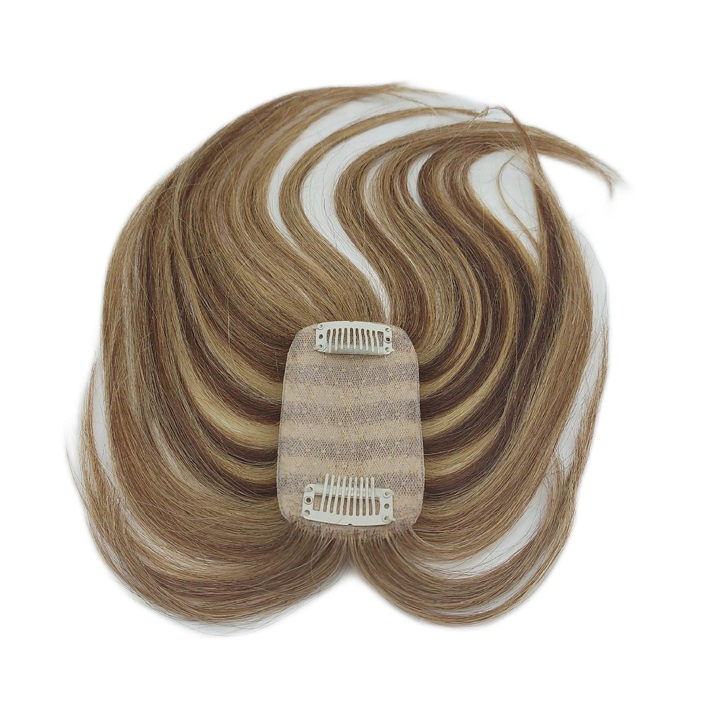 Flufymooz Clip in Echthaar Topper Damen Haarverdichtung modisch und praktisch