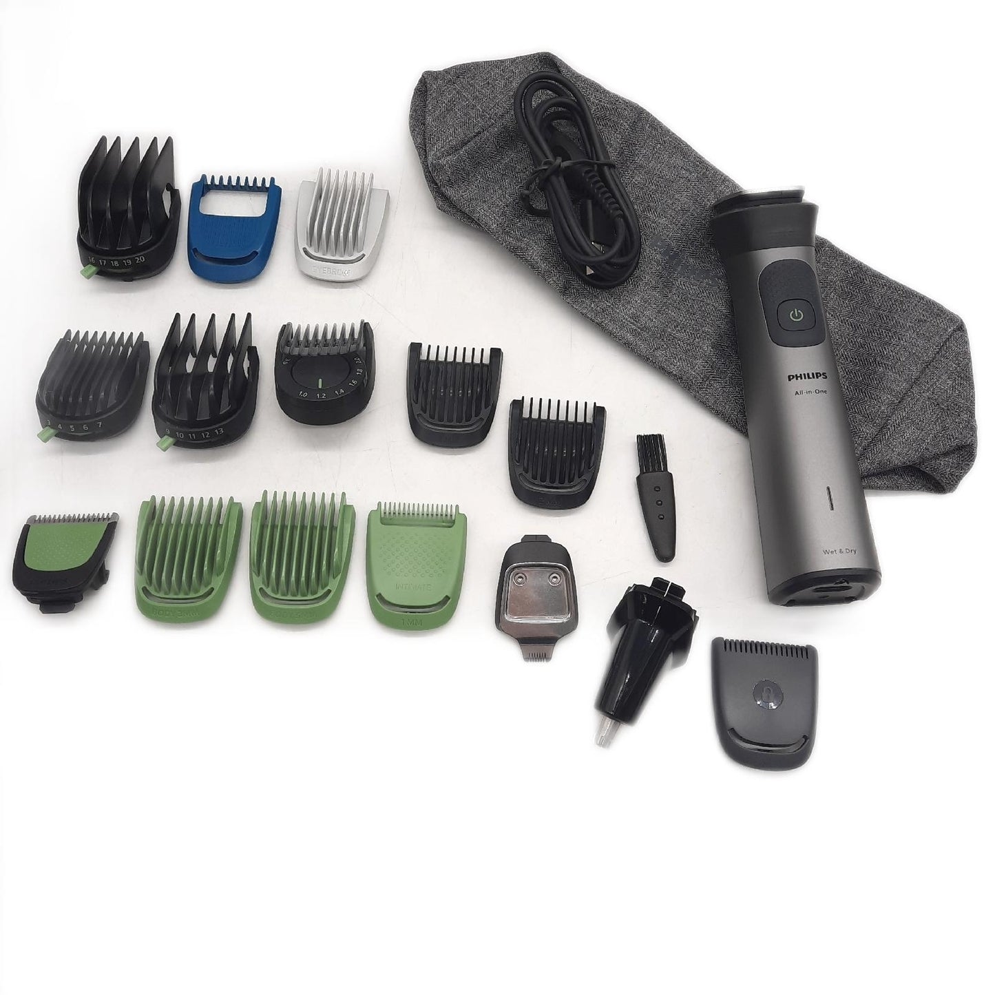 Philips Multigroom Trimmer Bartpflege Series 7000 17 in 1 Allround